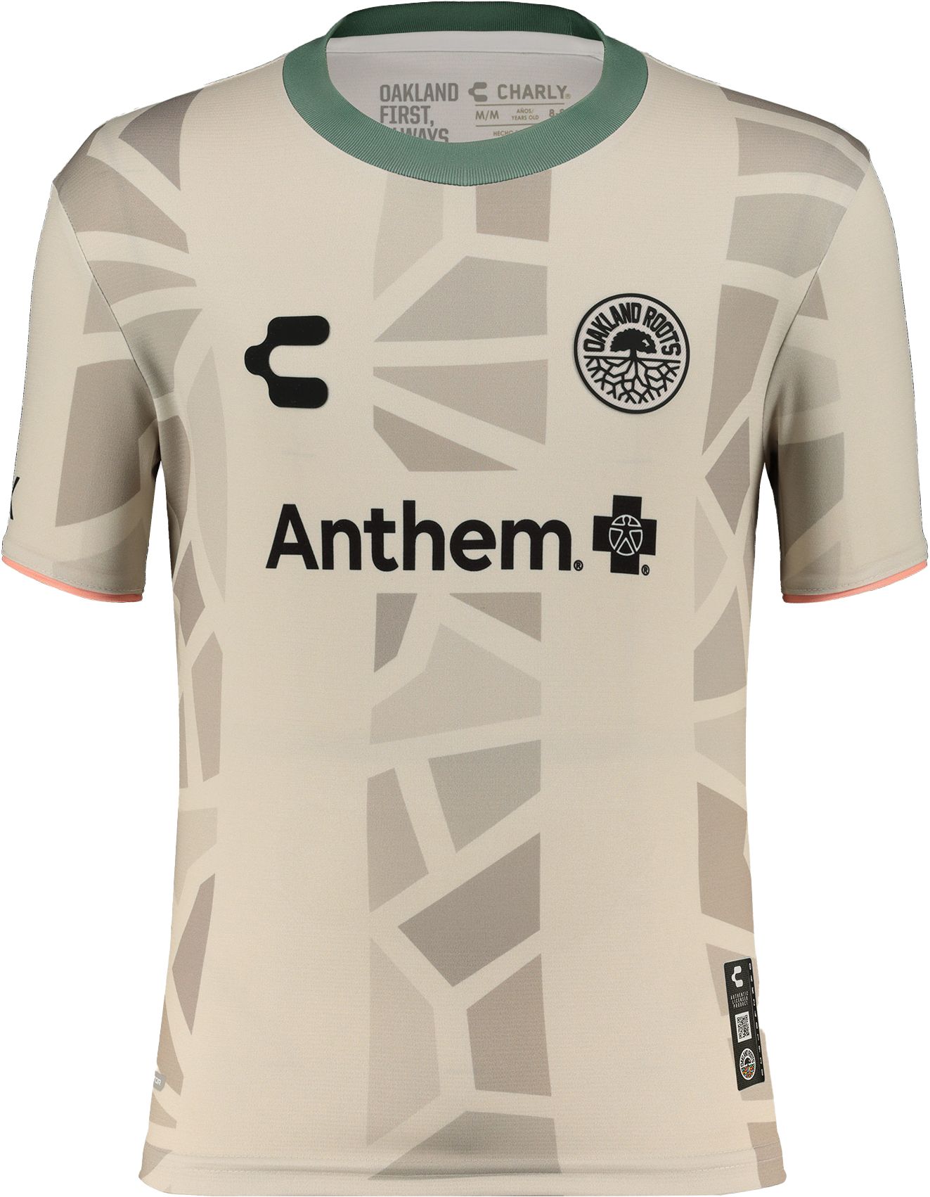 Charly Youth Oakland Roots 2024 Away Authentic Jersey