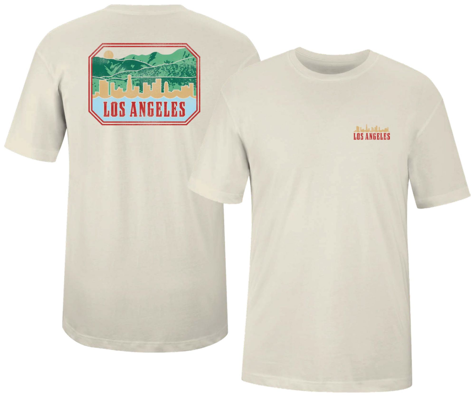 USCAPE Unisex Los Angeles Off White Packer T-Shirt