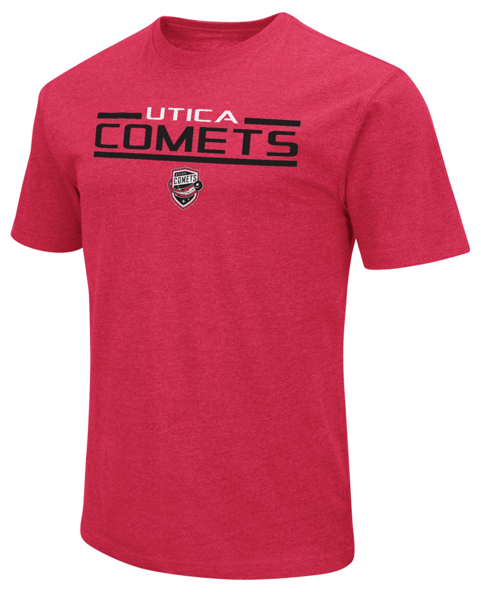 Colosseum Athletics Men's Utica Comets Red Playbook T-Shirt