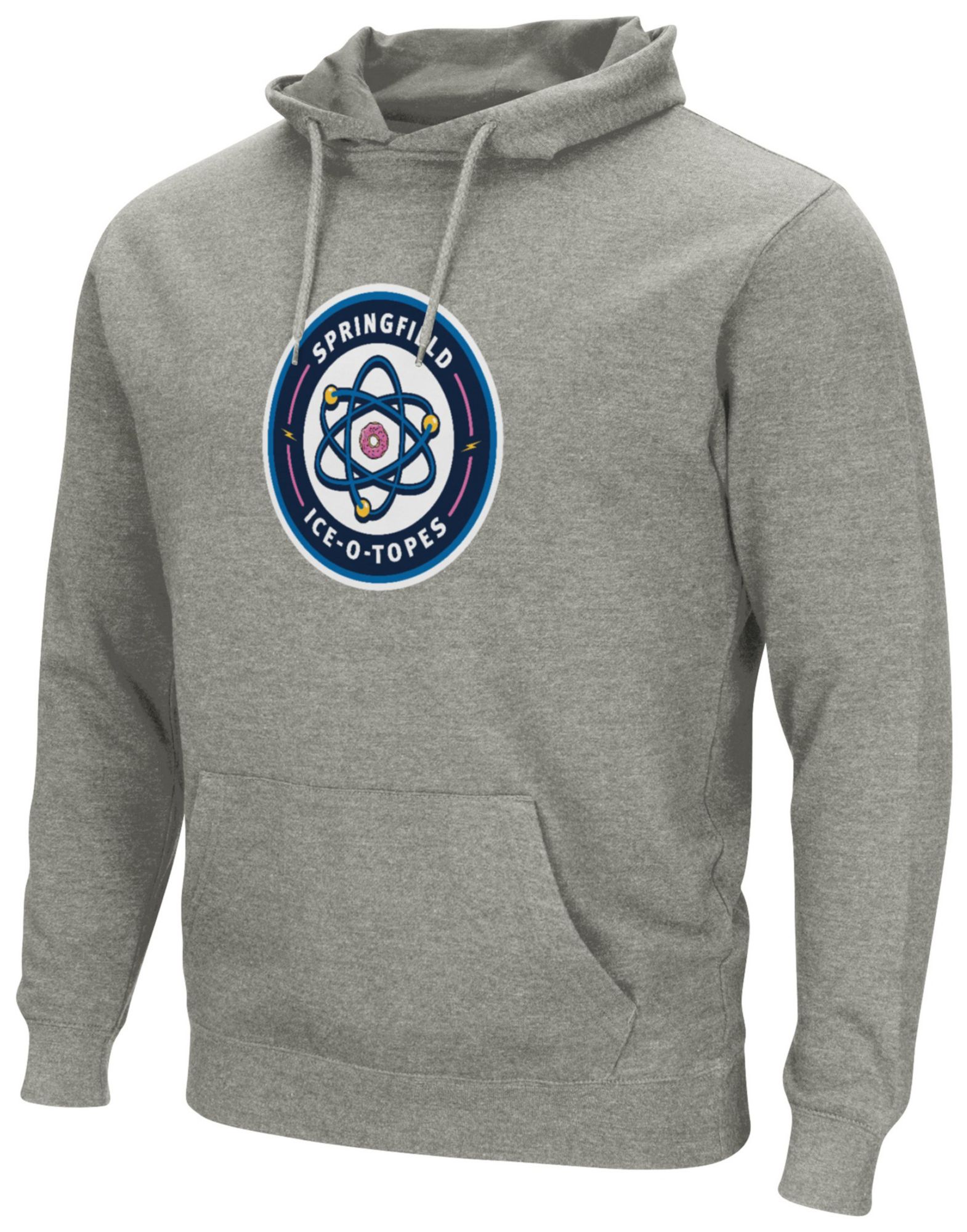 Colosseum Athletics Men's Springfield Thunderbirds Grey Campus Pullover Hoodie