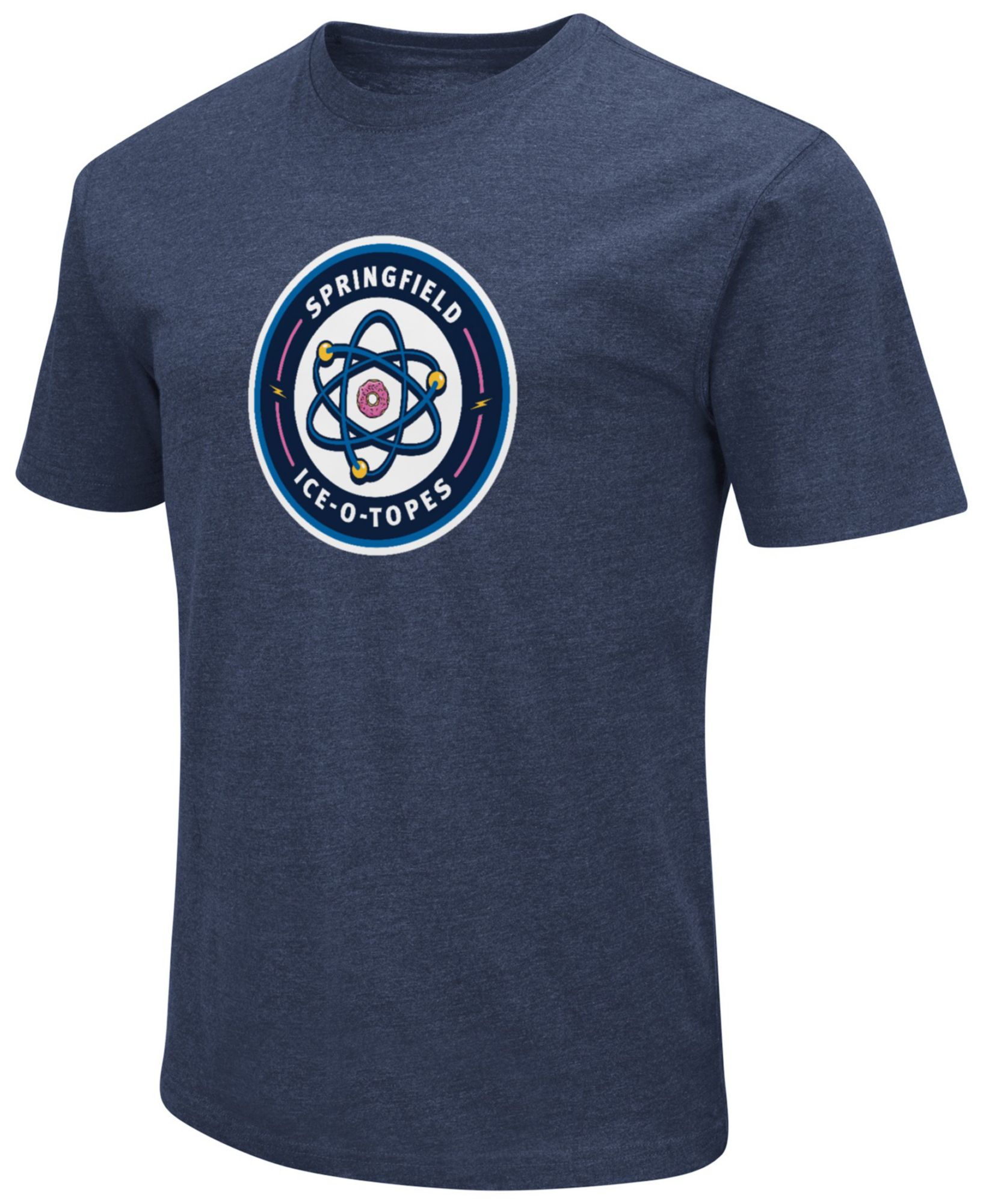 Colosseum Athletics Men's Springfield Thunderbirds Navy Playbook T-Shirt