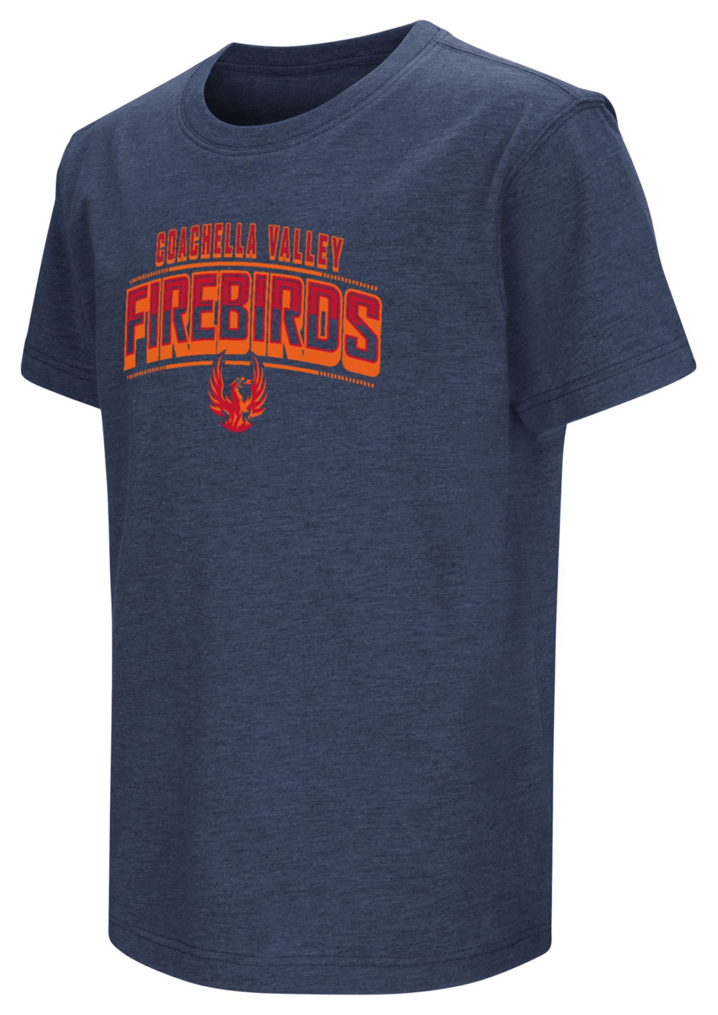 Colosseum Youth Coachella Valley Firebirds Navy Playbook T-Shirt