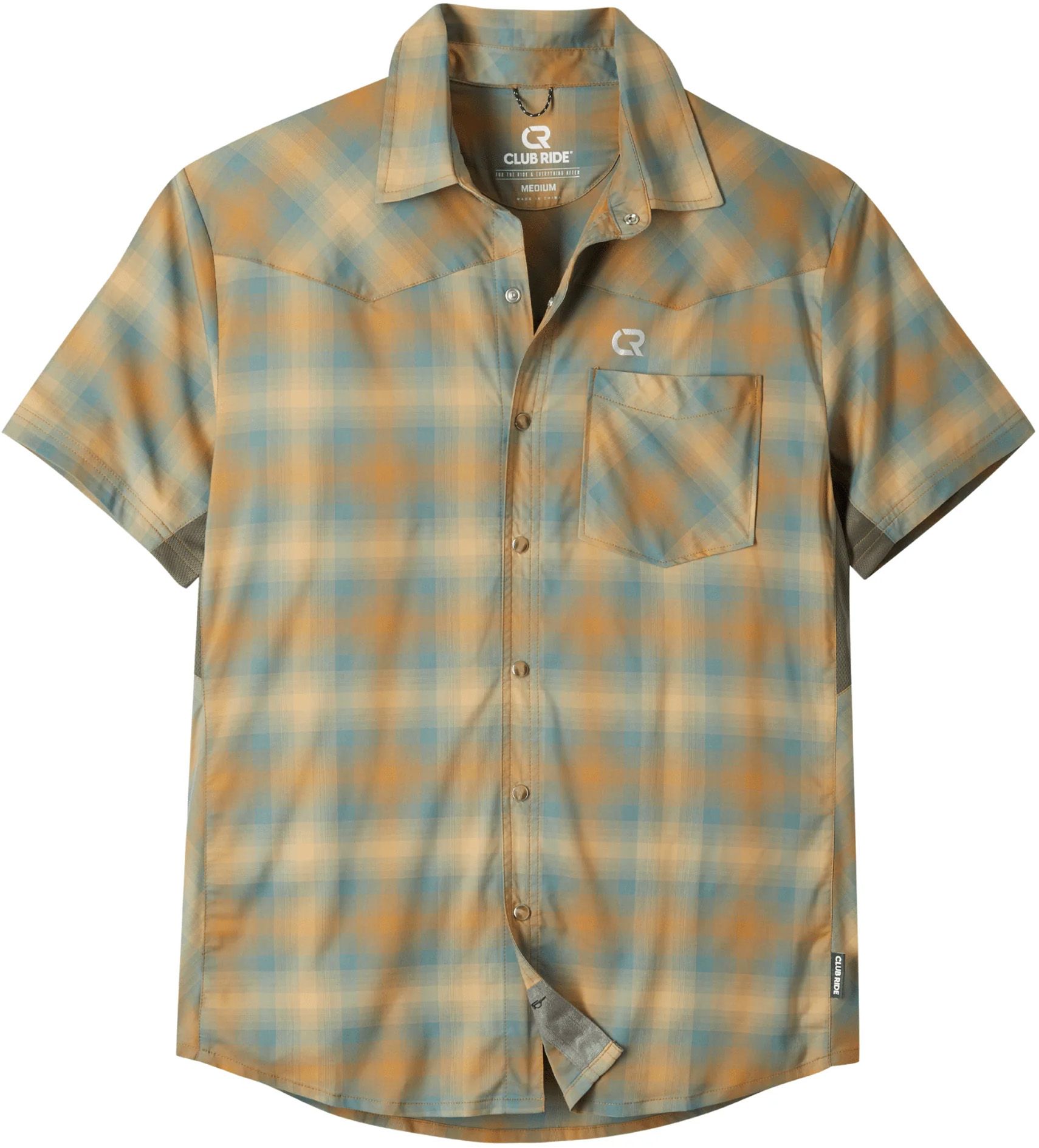 Club Ride Men's New West Original Pearl Snap Ride Shirt