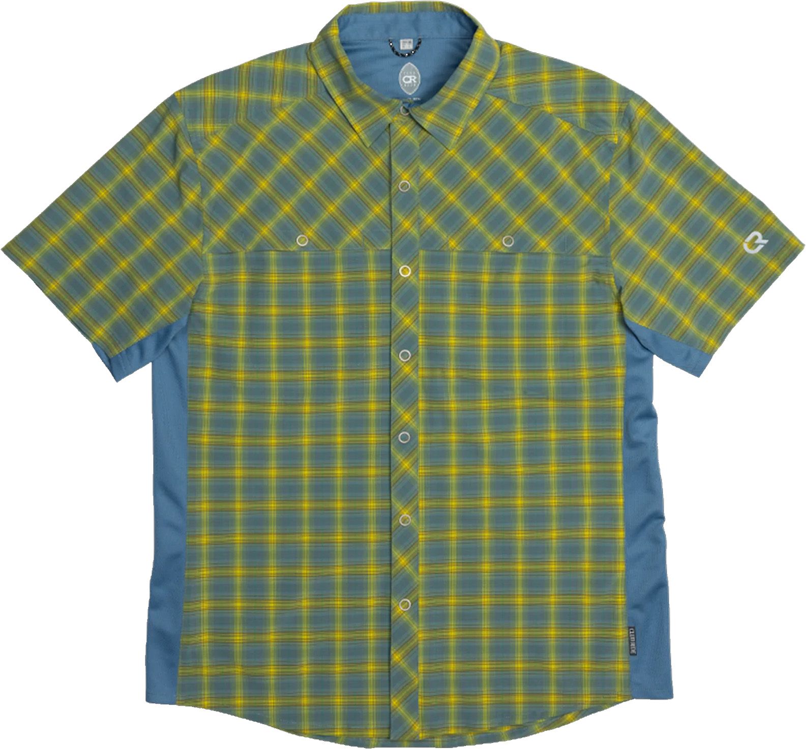 Club Ride Men's Quest Super Stretch Plaid Shirt