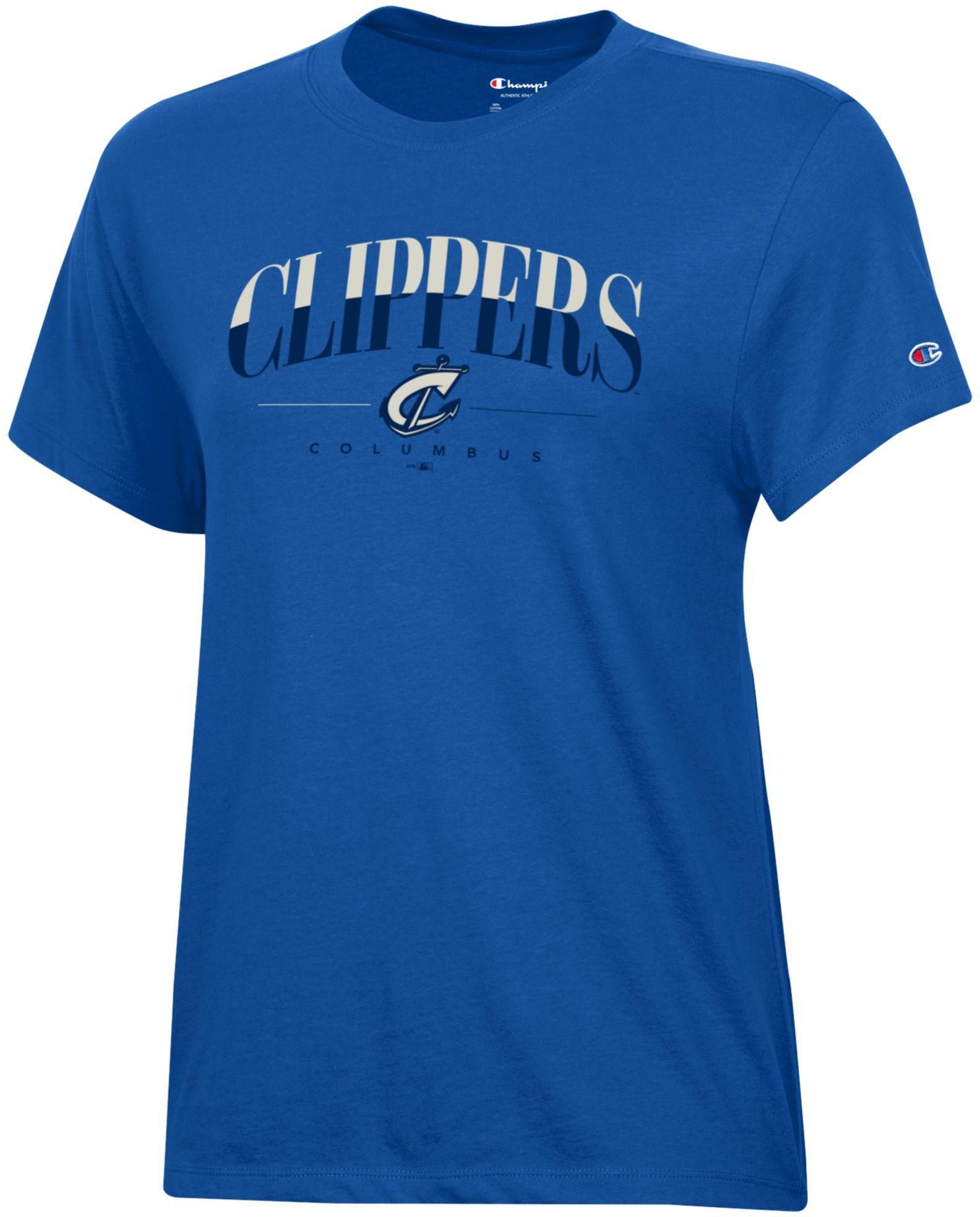Champion Women's Columbus Clippers Royal Core T-Shirt