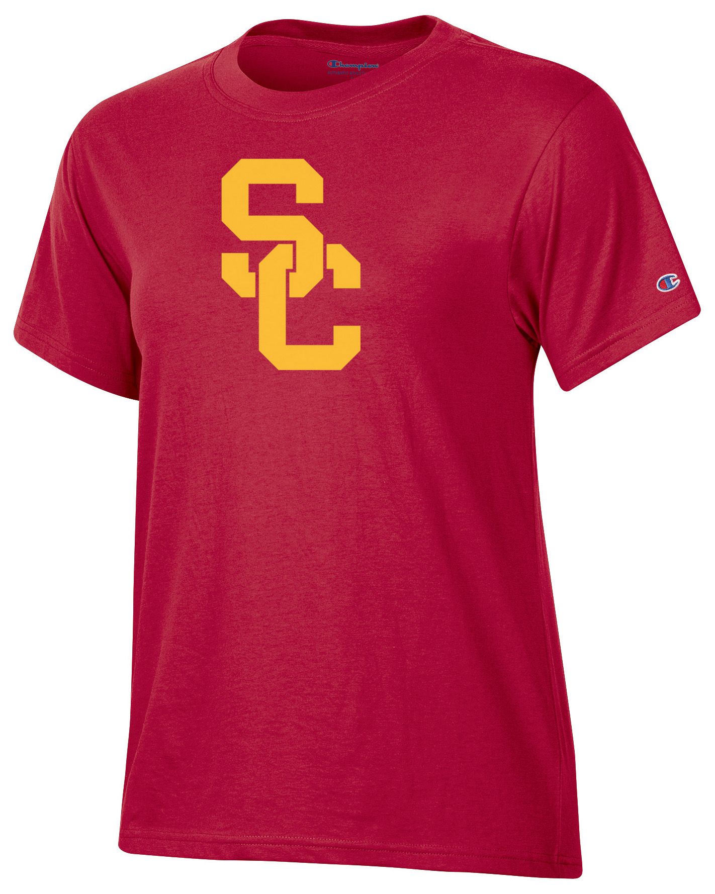 Champion Women's USC Trojans Red Logo T-Shirt