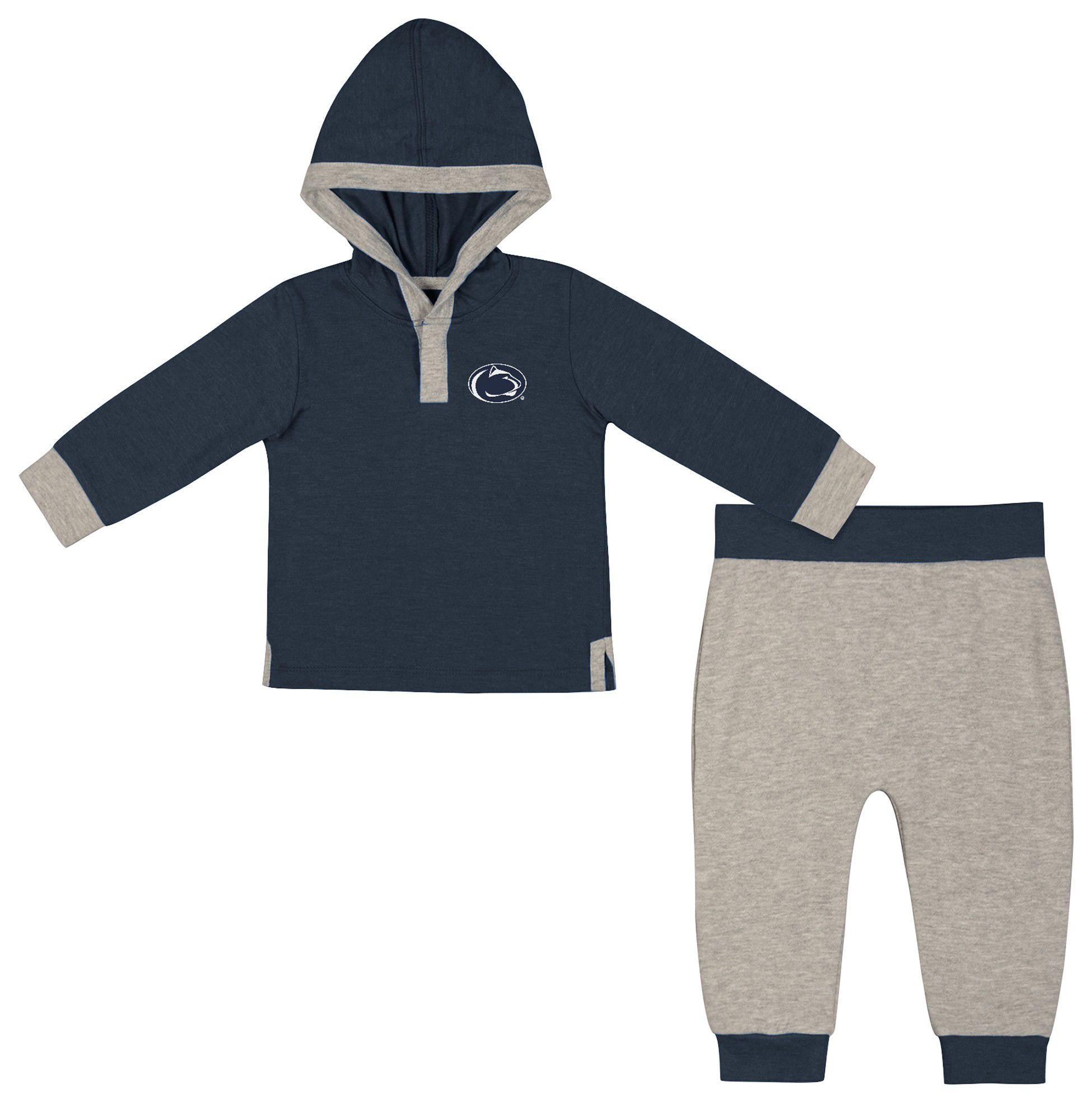 Colosseum Infant Penn State Nittany Lions Navy Todd Henley Set