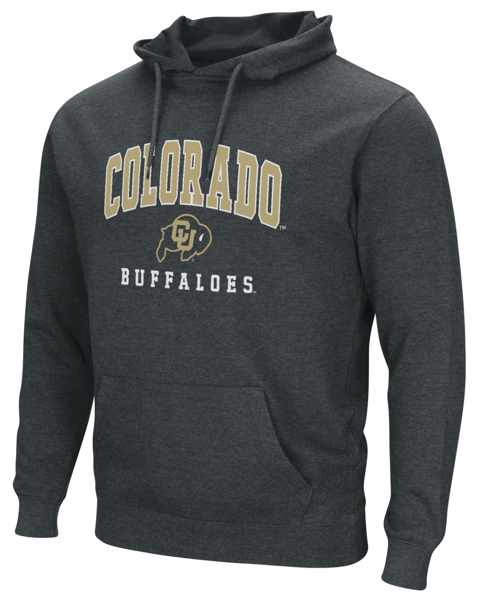 Colosseum Men's Colorado Buffaloes Black Campus Pullover Hoodie