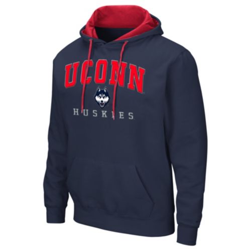 Nike Mens UConn Huskies Blue Club Fleece Pullover Hoodie