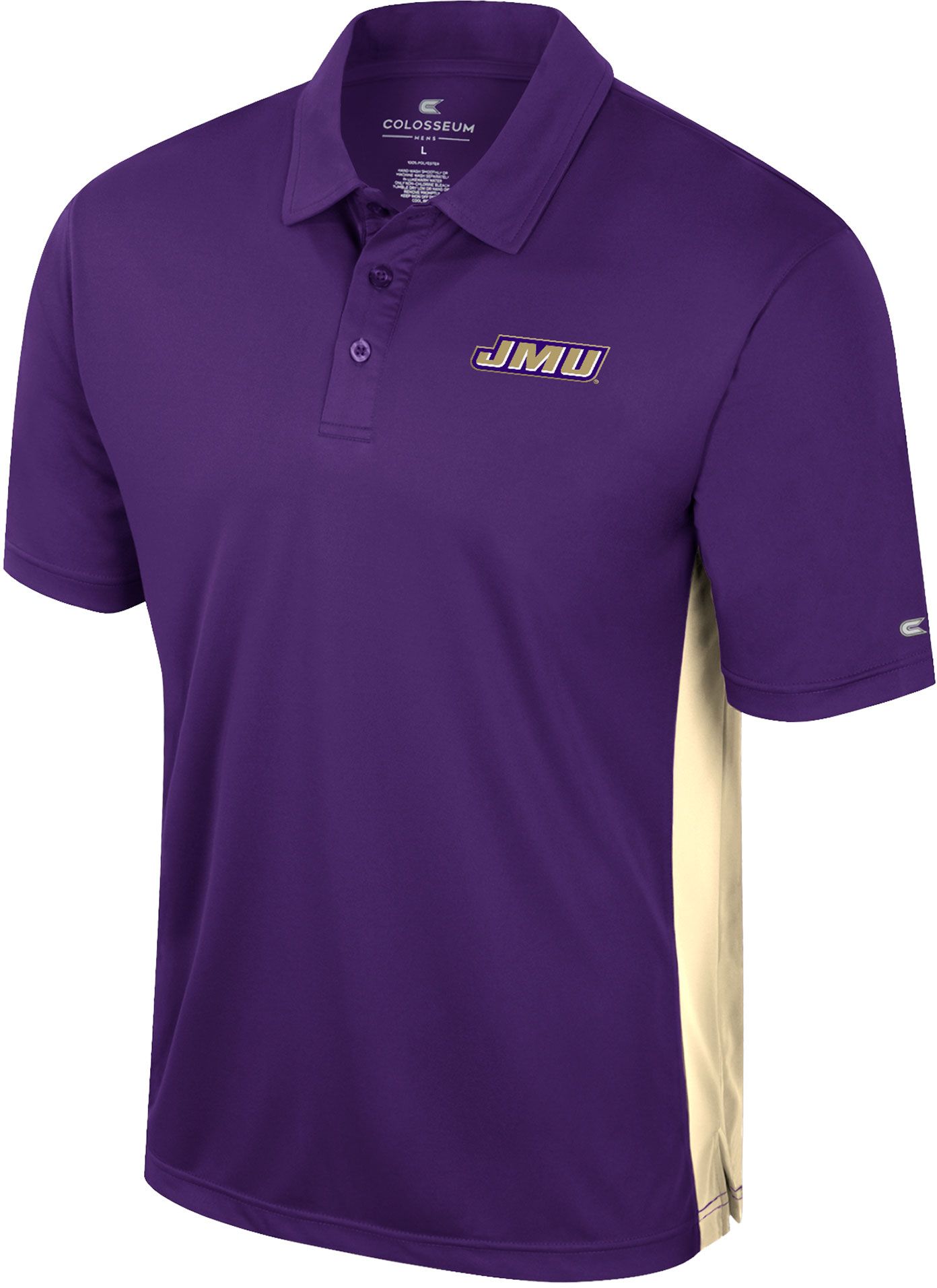 Colosseum Men's James Madison Dukes Purple Set In Polo