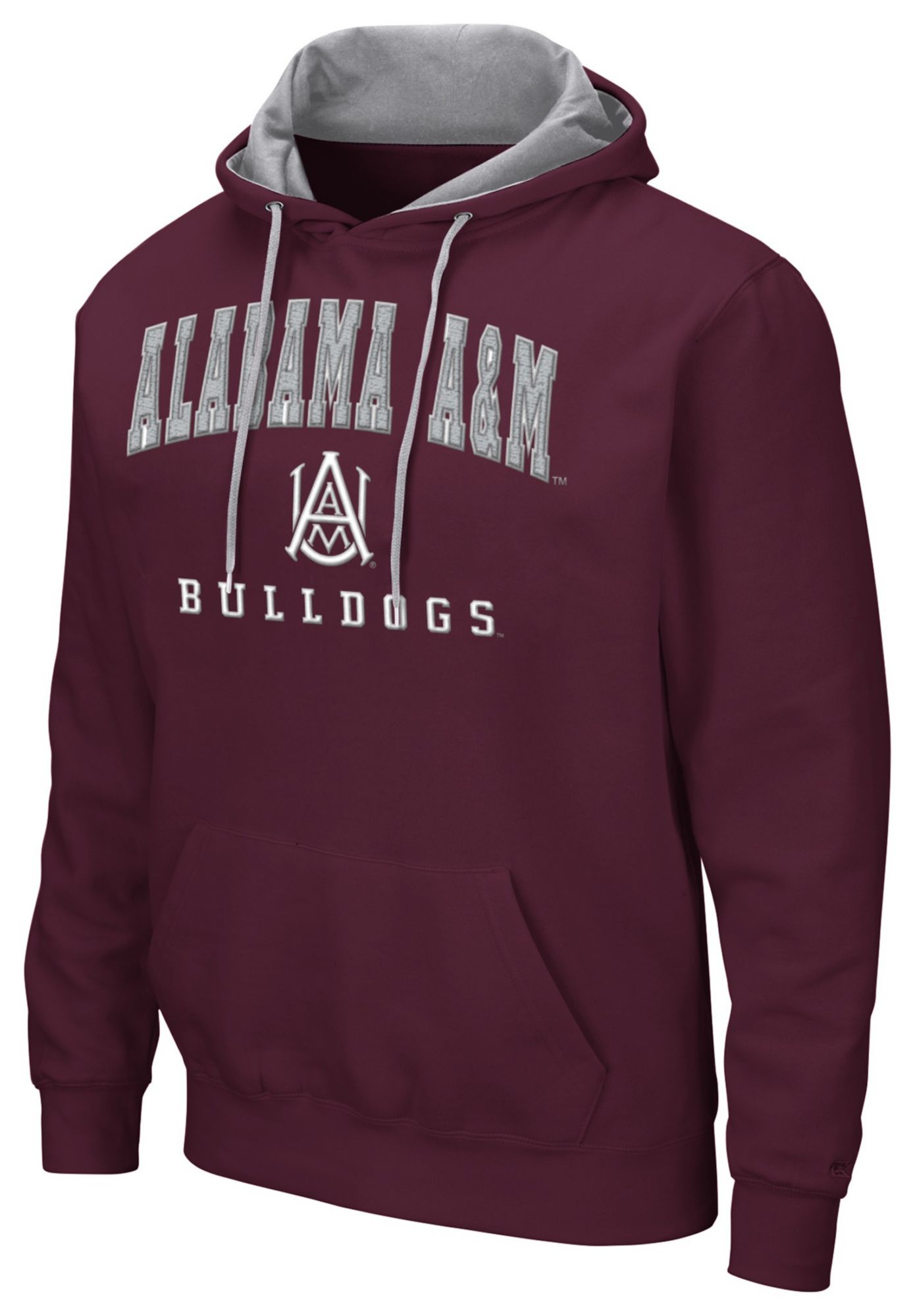 Colosseum Men's Alabama A&M Bulldogs Maroon Pullover Hoodie