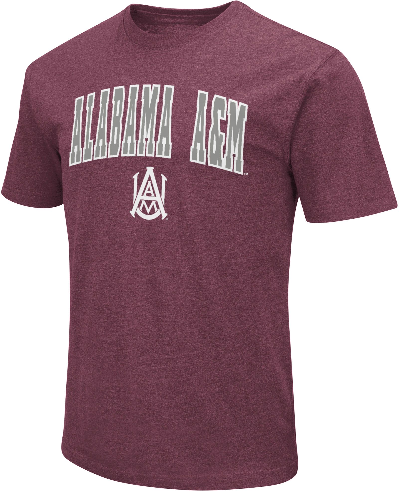 Colosseum Men's Alabama A&amp;M Bulldogs Maroon T-Shirt