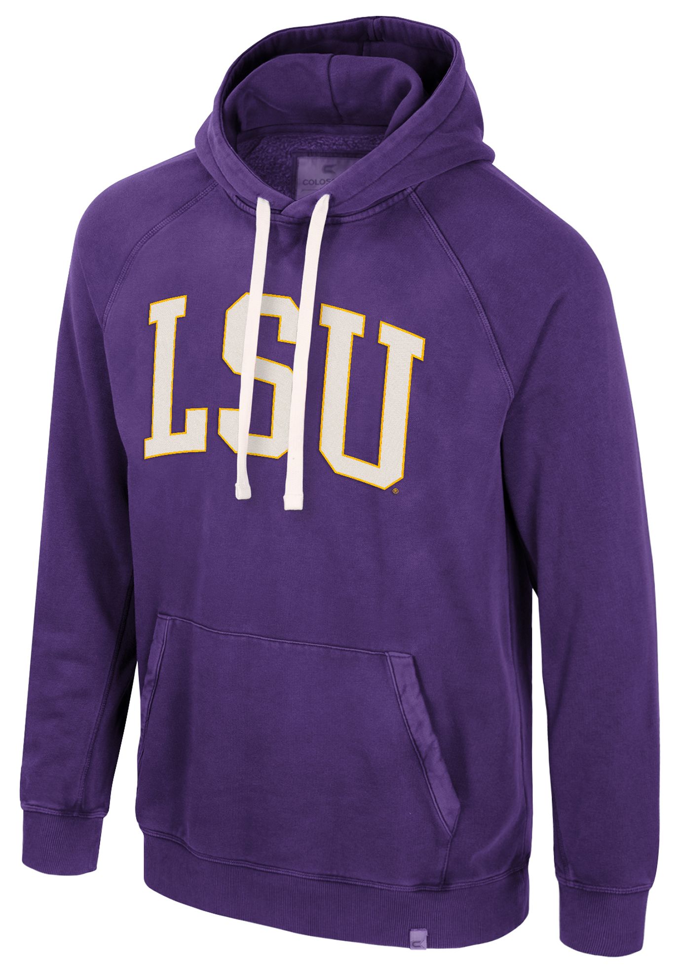 Colosseum Men's LSU Tigers Purple Cavendish Pullover Hoodie
