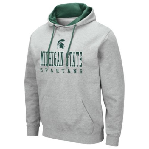 Champion Men's Michigan State Spartans Grey Reverse Weave
