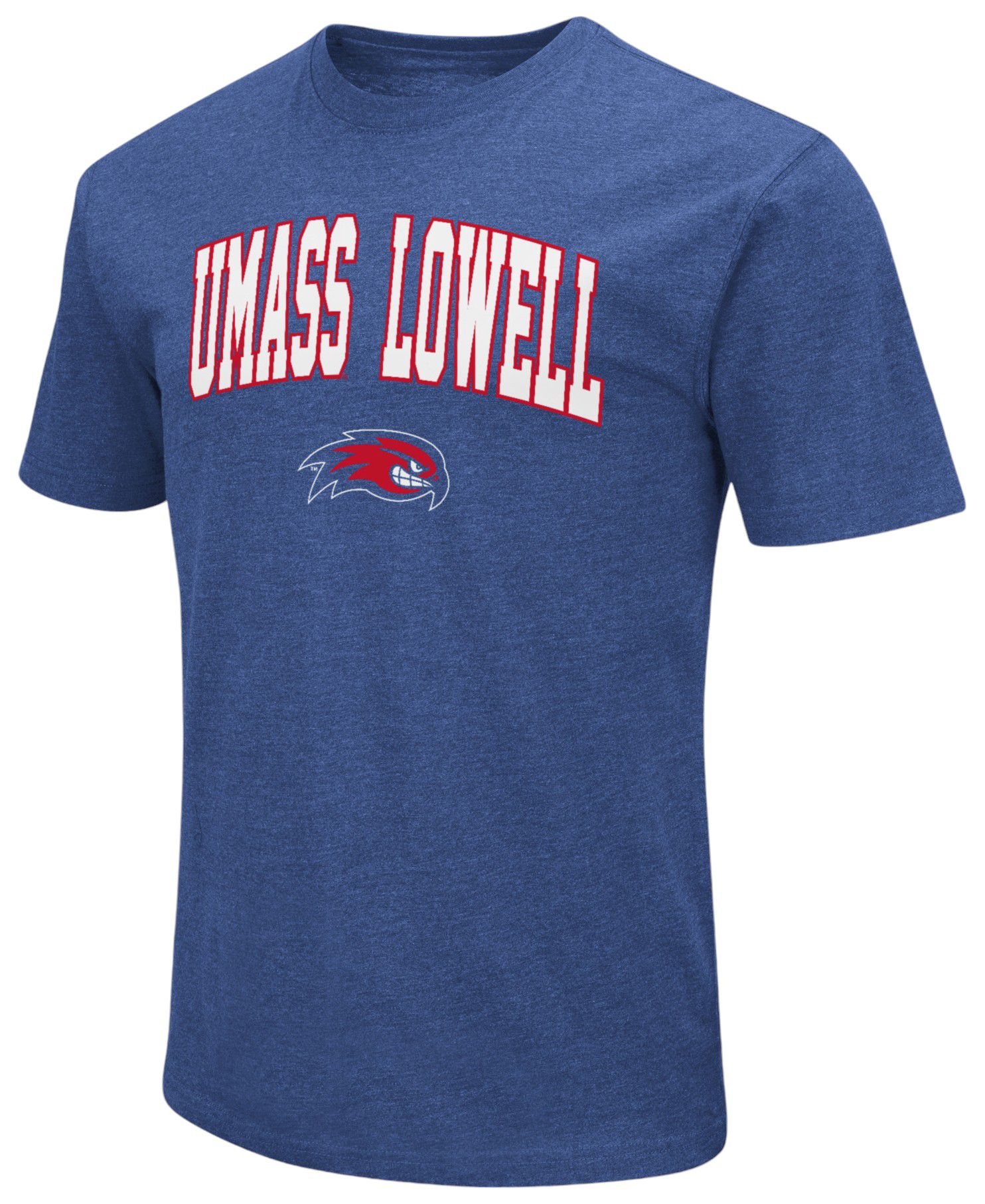 Colosseum Men's UMass Lowell River Hawks Royal T-Shirt