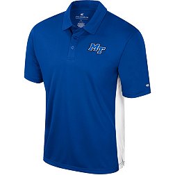 Colosseum Men's Middle Tennessee State Blue Raiders Blue Set In Polo