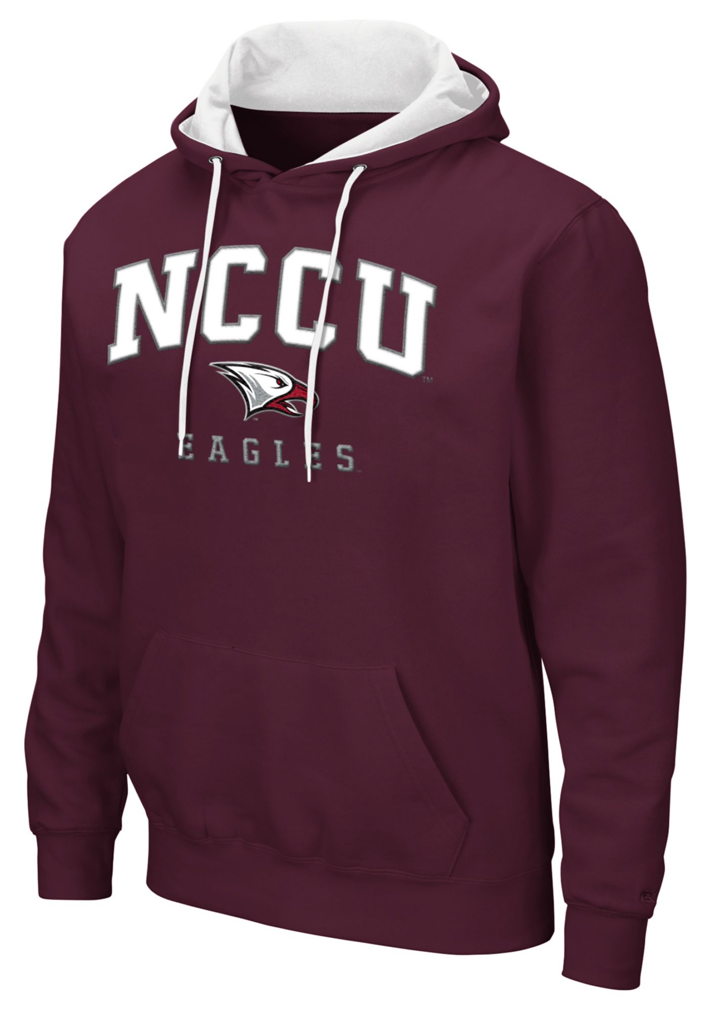 Colosseum Men's North Carolina Central Eagles Maroon Pullover Hoodie