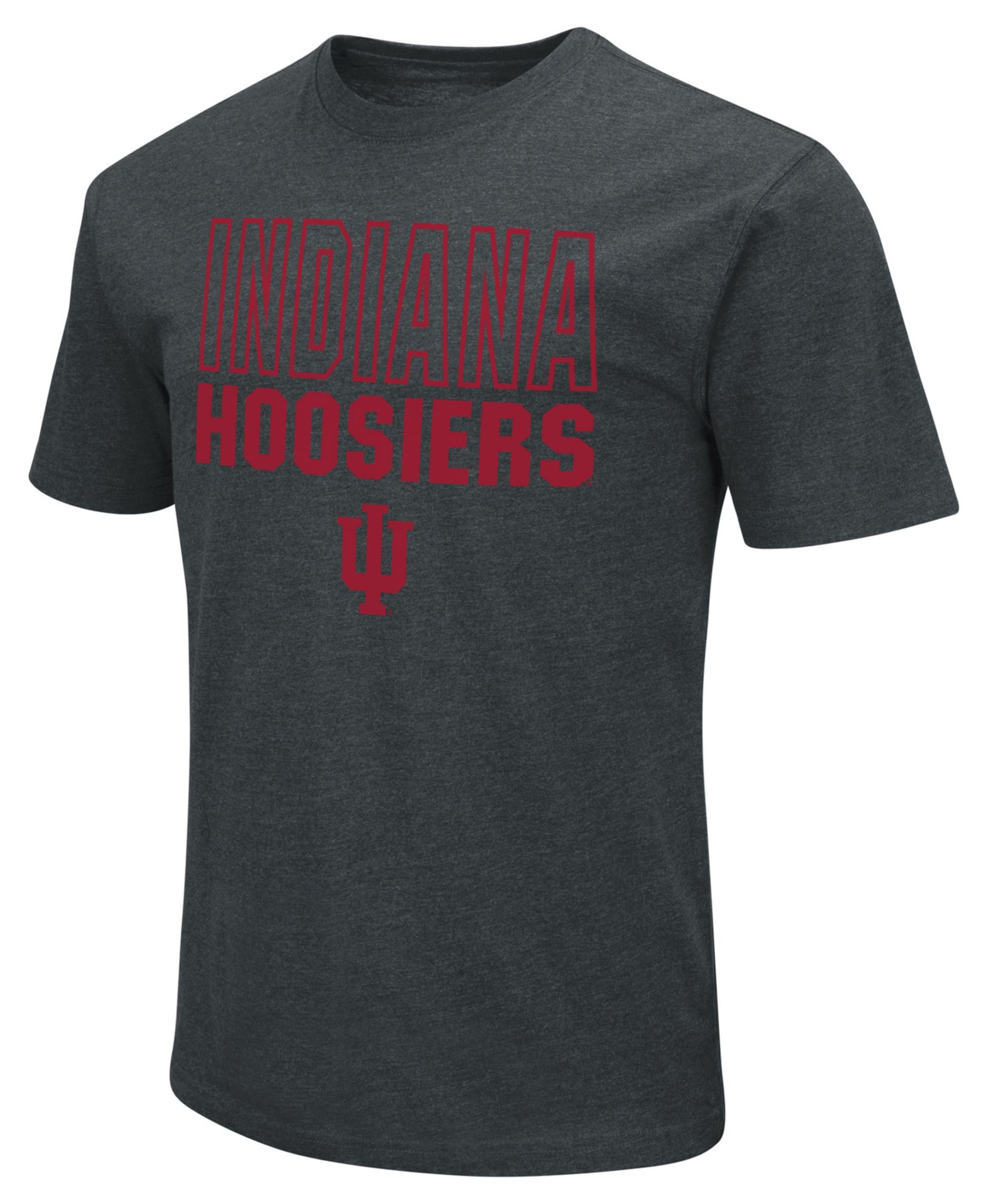 Colosseum Men's Indiana Hoosiers Black Playbook T-Shirt