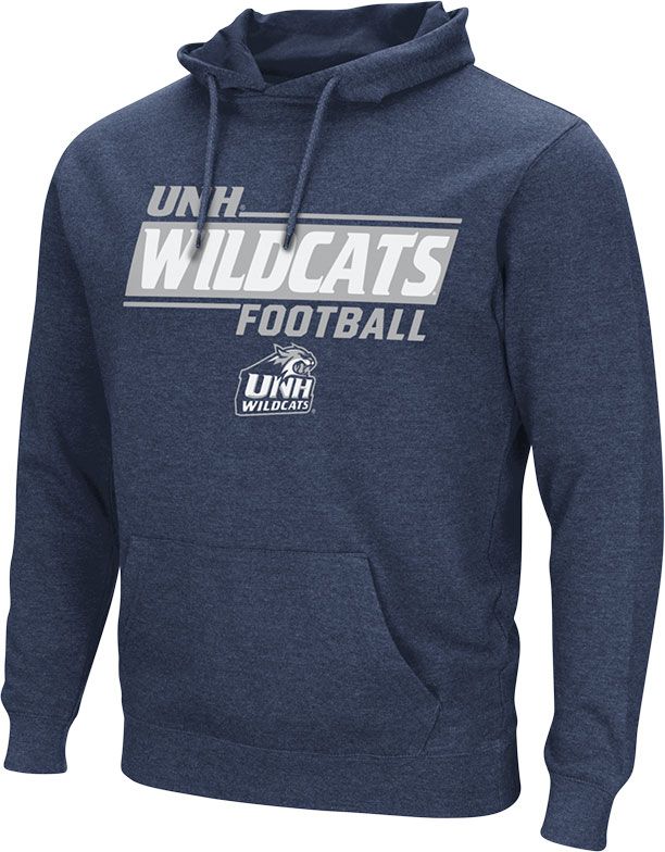 Colosseum Men's New Hampshire Wildcats Navy Campus Hoodie