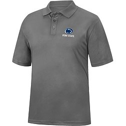 Colosseum Men's Penn State Nittany Lions Charcoal Trail Polo