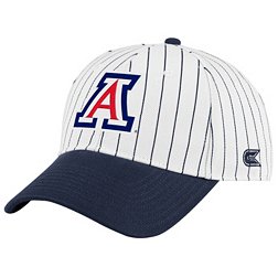 Colosseum Men's Arizona Wildcats Cardinal Pin Stripe Adjustable Baseball Hat