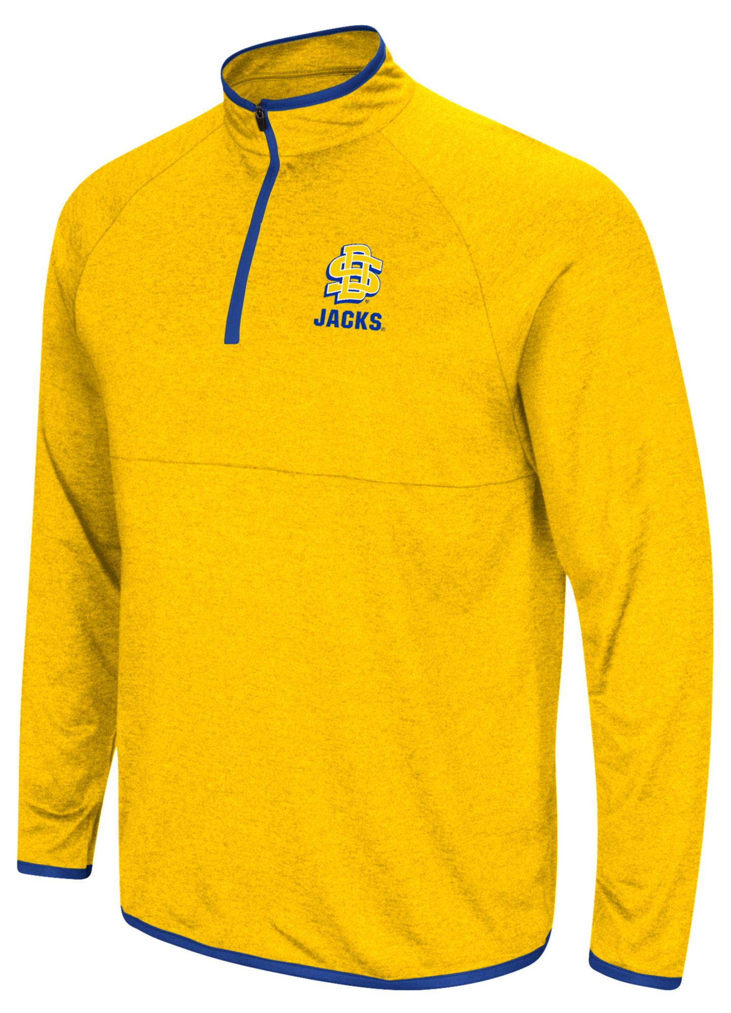 Colosseum Men's South Dakota State Jackrabbits Maize 1/4 Zip Pullover