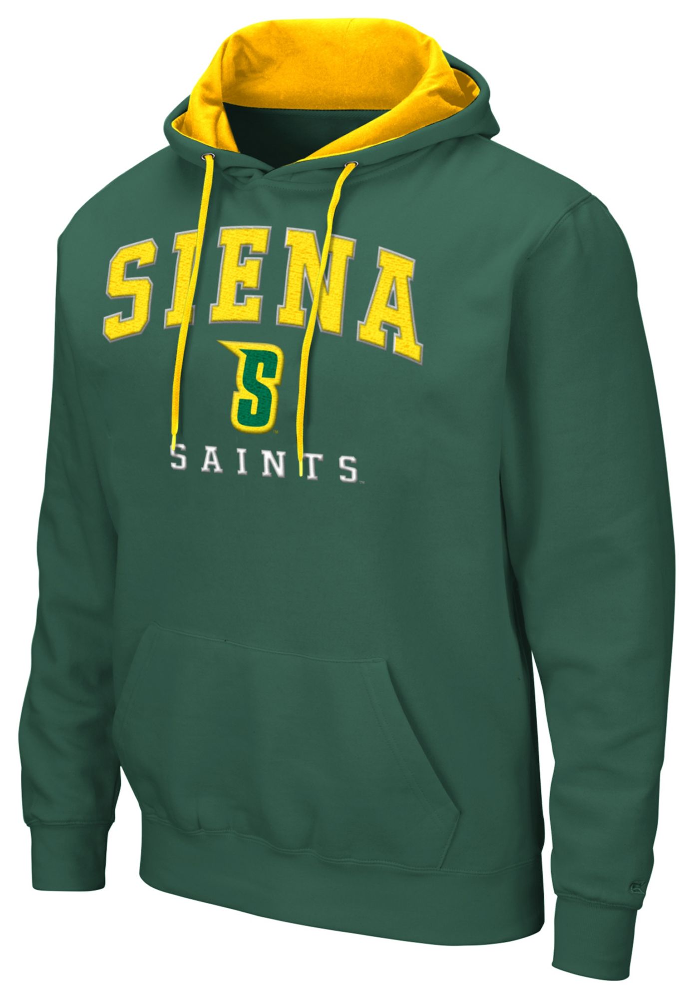 Colosseum Men's Siena College Saints Forest Green Pullover Hoodie