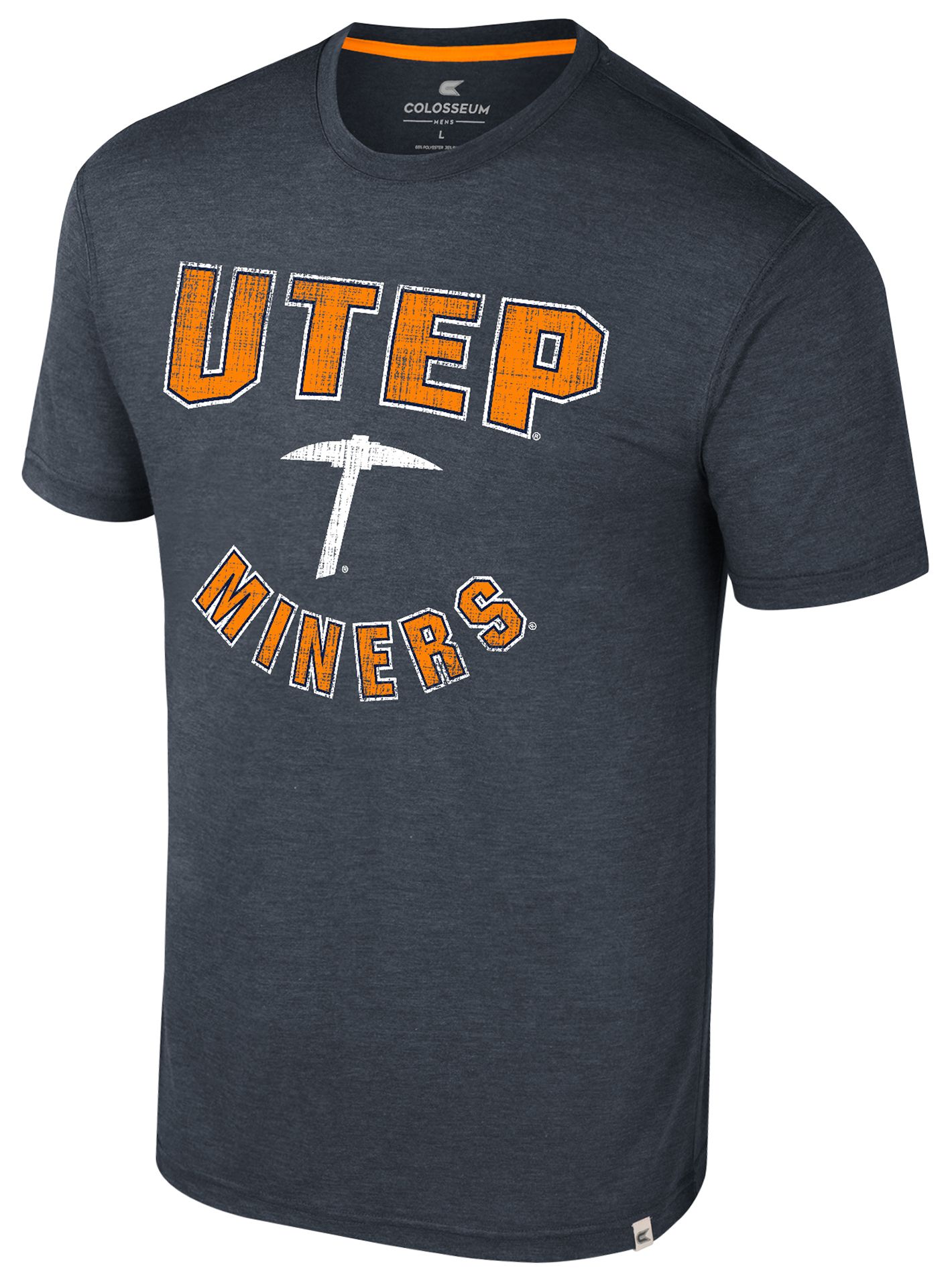 Colosseum Men's UTEP Miners Navy Virtual Reality T-Shirt