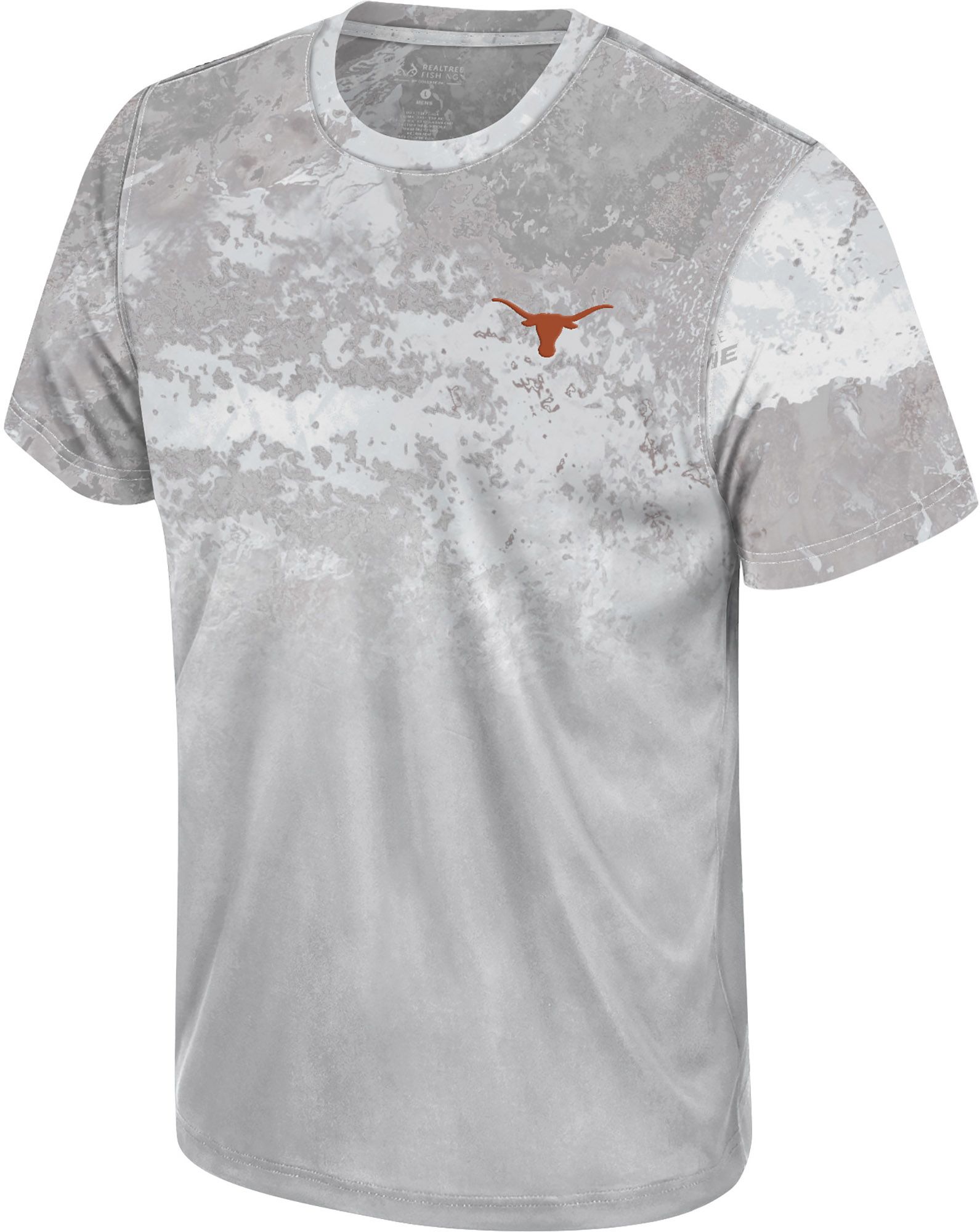 Colosseum Men's Texas Longhorns Salt Newport Performance T-Shirt