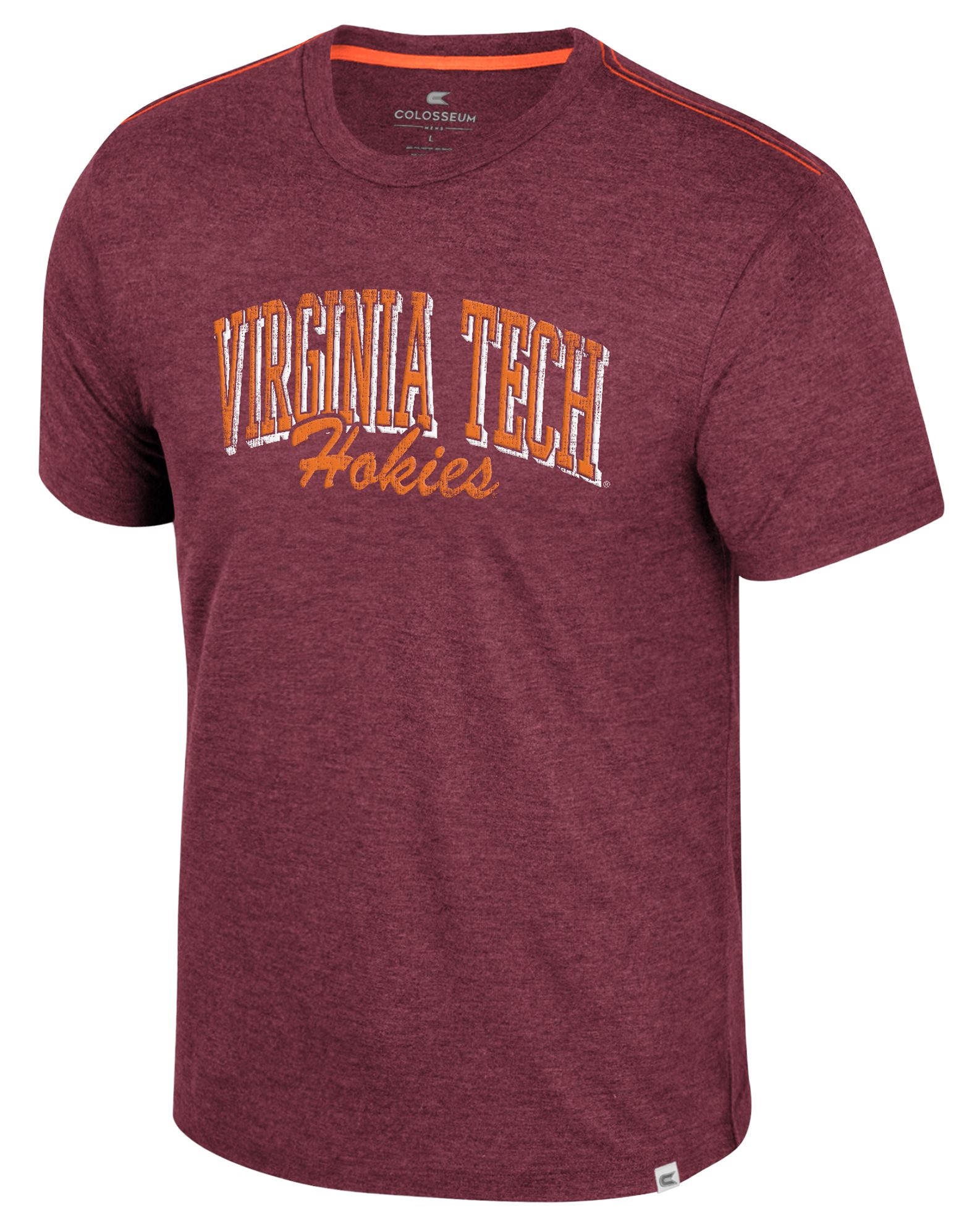 Colosseum Men's Virginia Tech Hokies Maroon Physicist T-Shirt