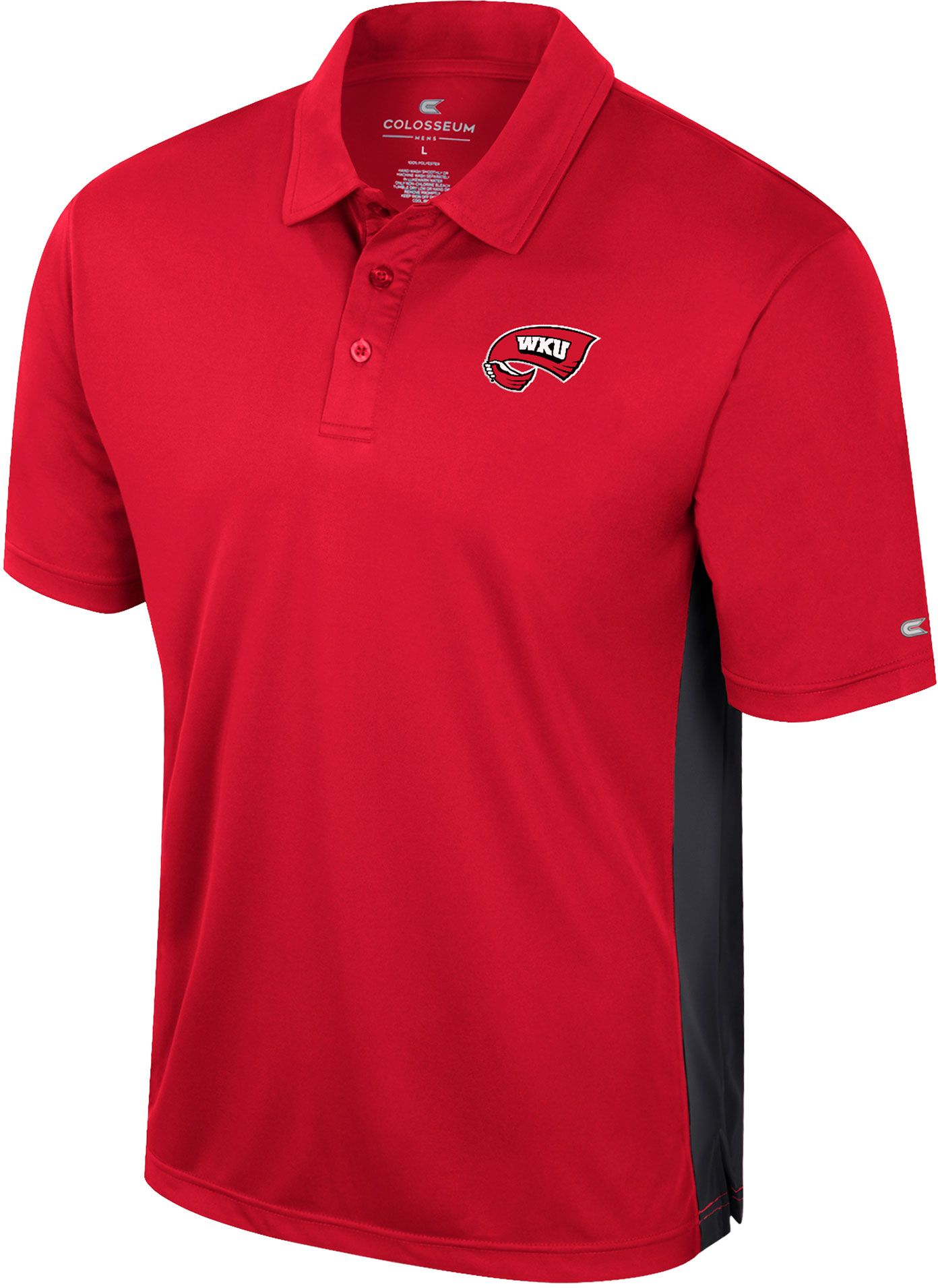 Colosseum Men's Western Kentucky Hilltoppers Red Set In Polo