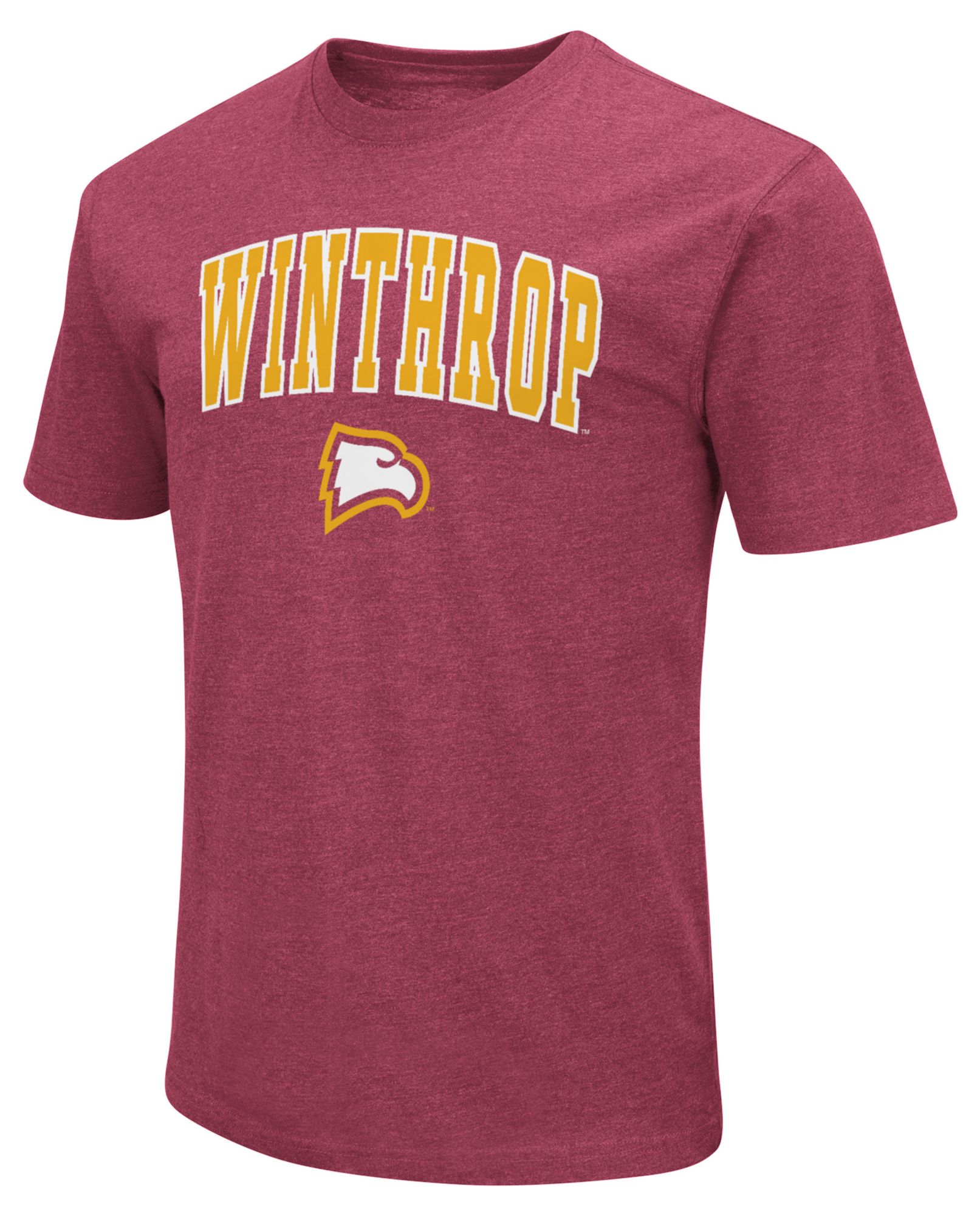 Colosseum Men's Winthrop Eagles Maroon T-Shirt