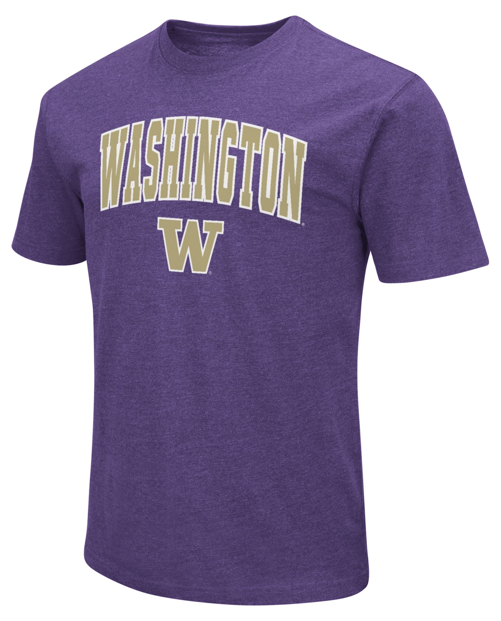 Colosseum Men's Washington Huskies Purple T-Shirt