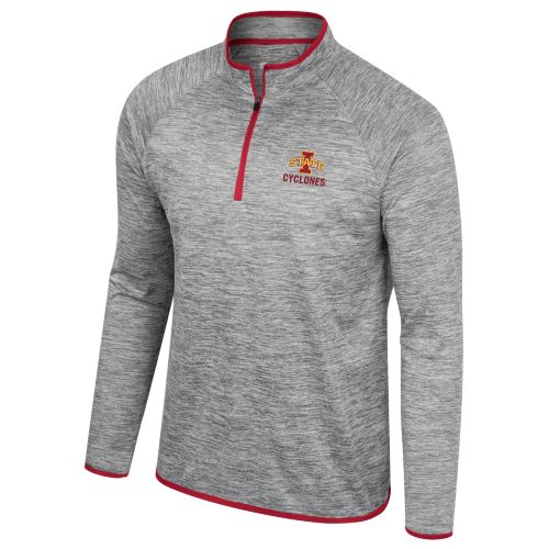 Champion Men's Iowa State Cyclones Grey Reverse Weave Crew