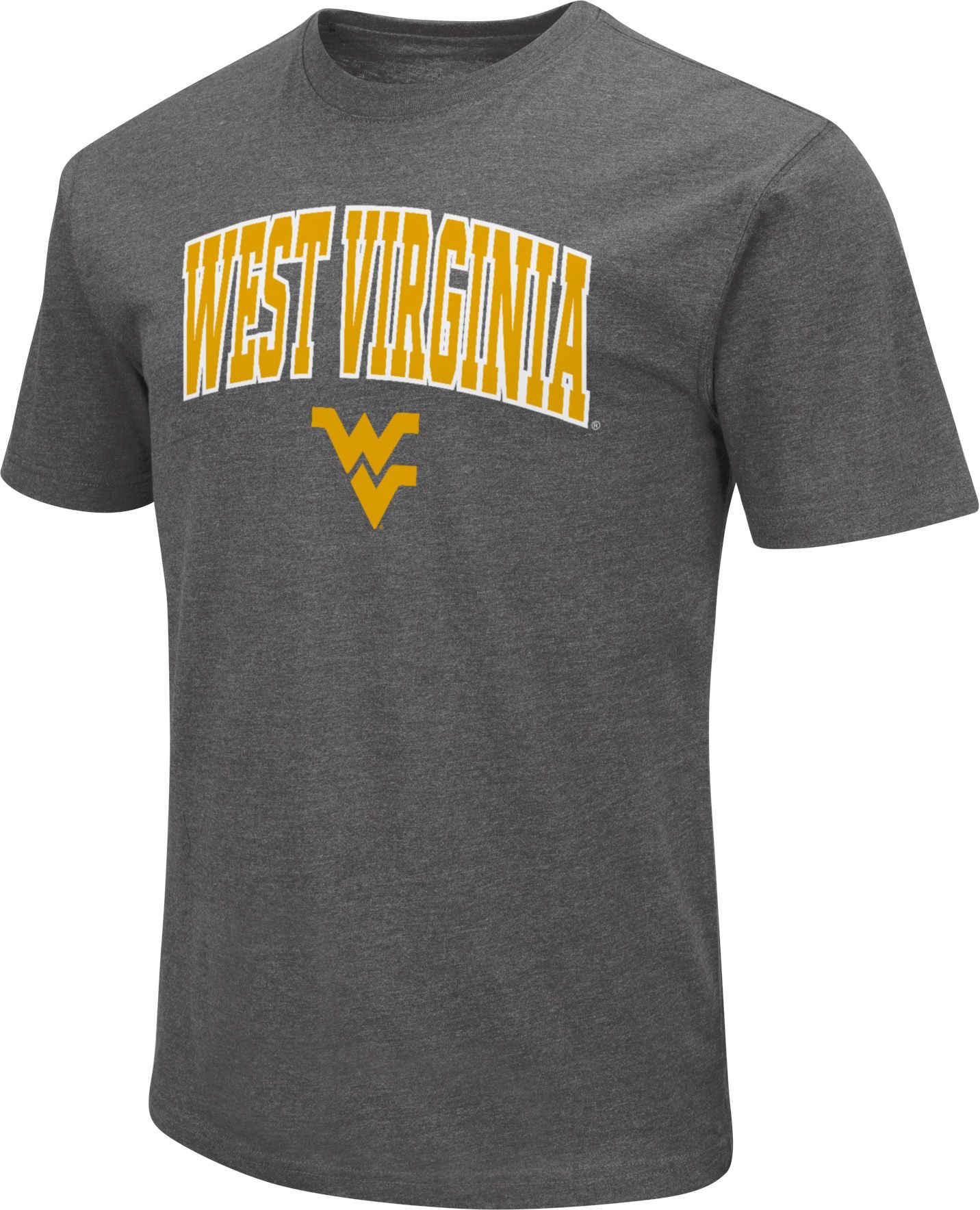 Colosseum Men's West Virginia Mountaineers Grey T-Shirt