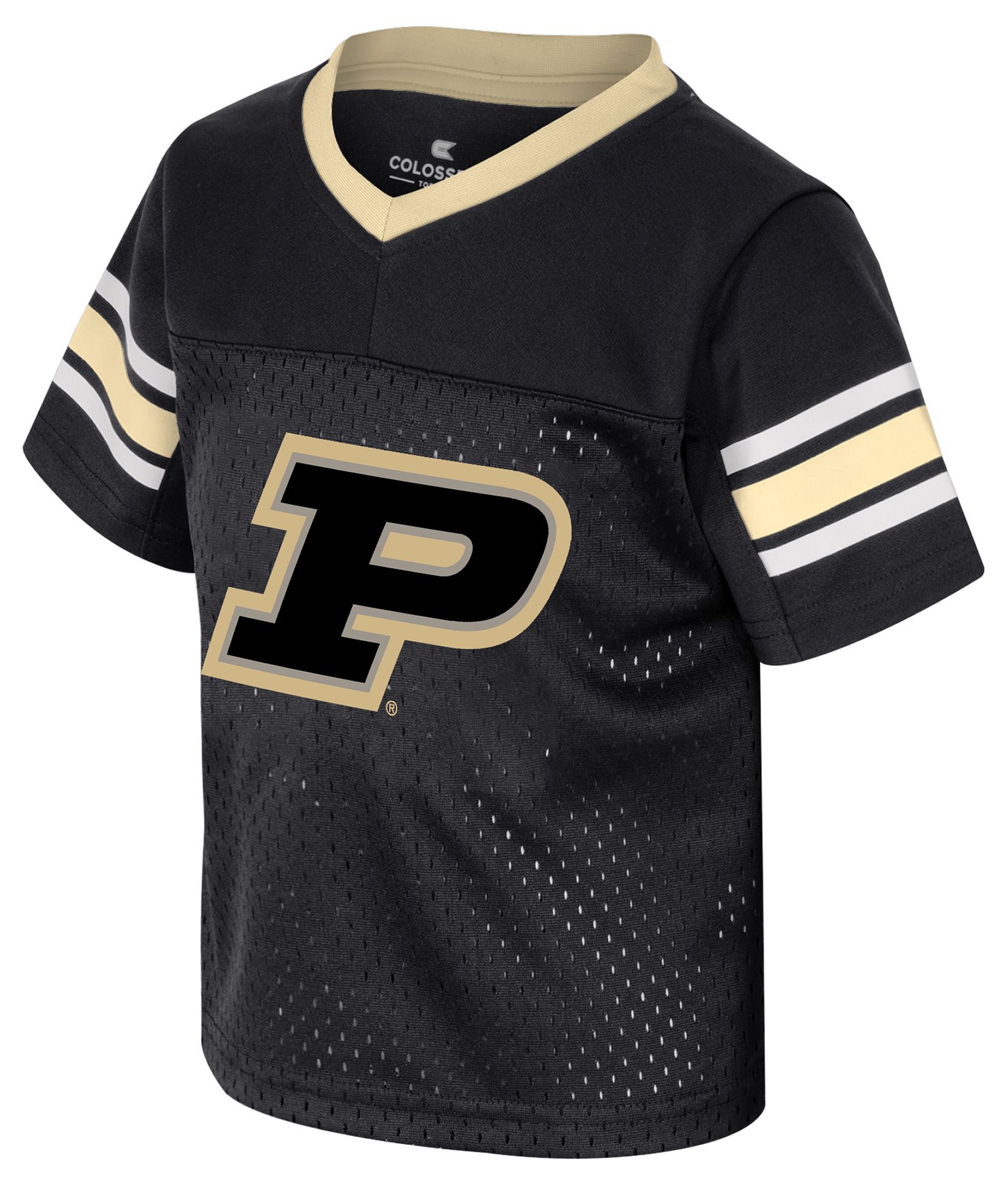 Colosseum Toddler Purdue Boilermakers Black Field Time Jersey