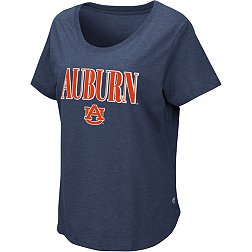 NCAA Adult Women UG Apparel Auburn Tigers Button Down Tunic, X-Large, Orange