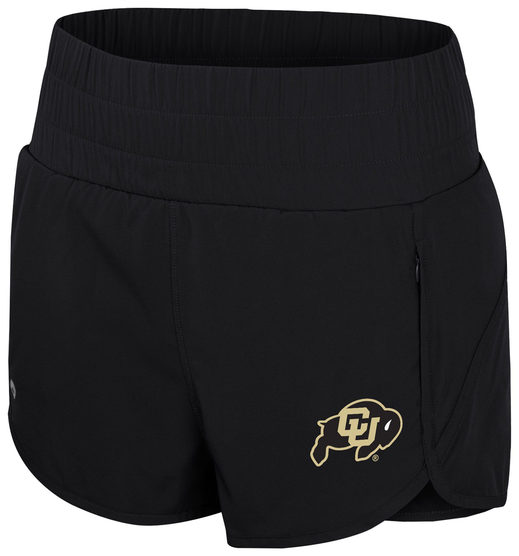 Colosseum Women's Colorado Buffaloes Black Stop By Shorts