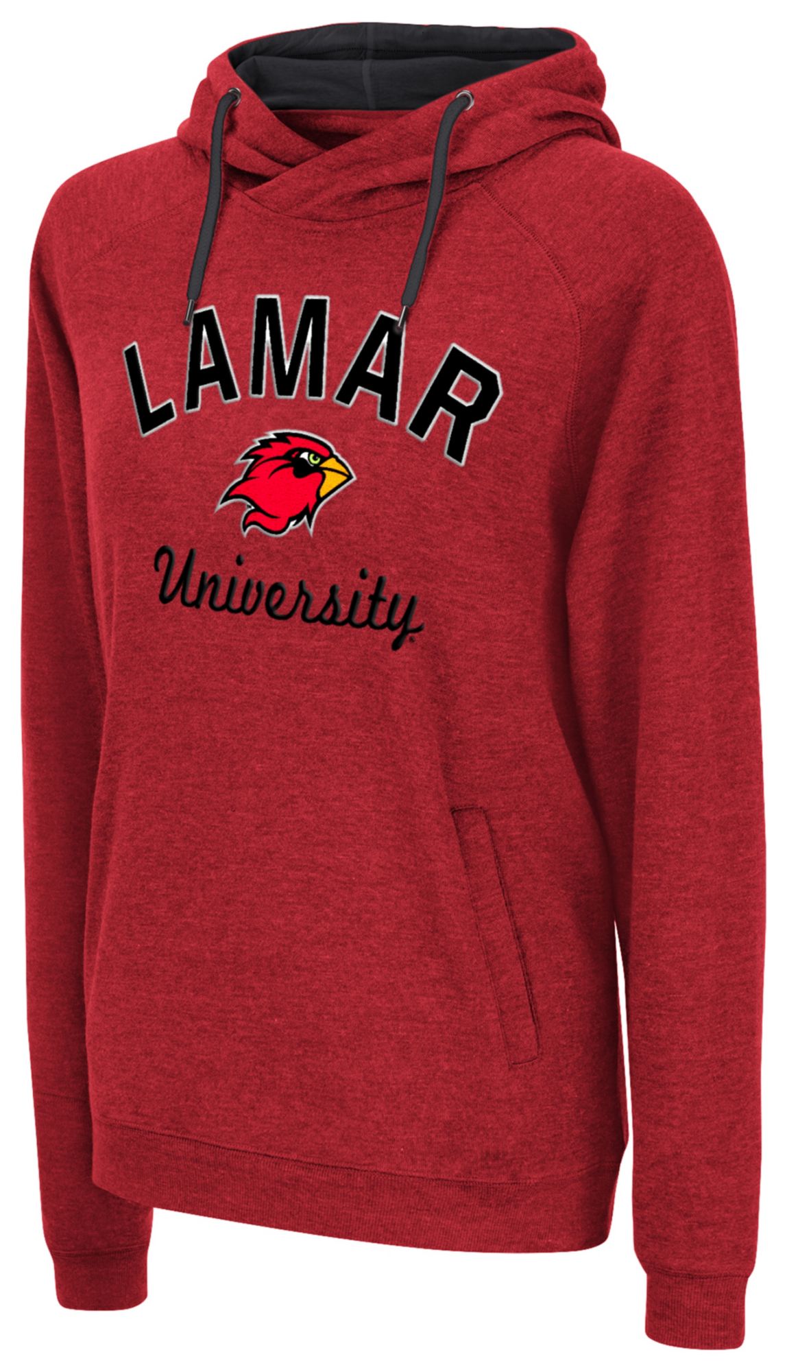 Colosseum Women's Lamar Cardinals Red Pullover Hoodie