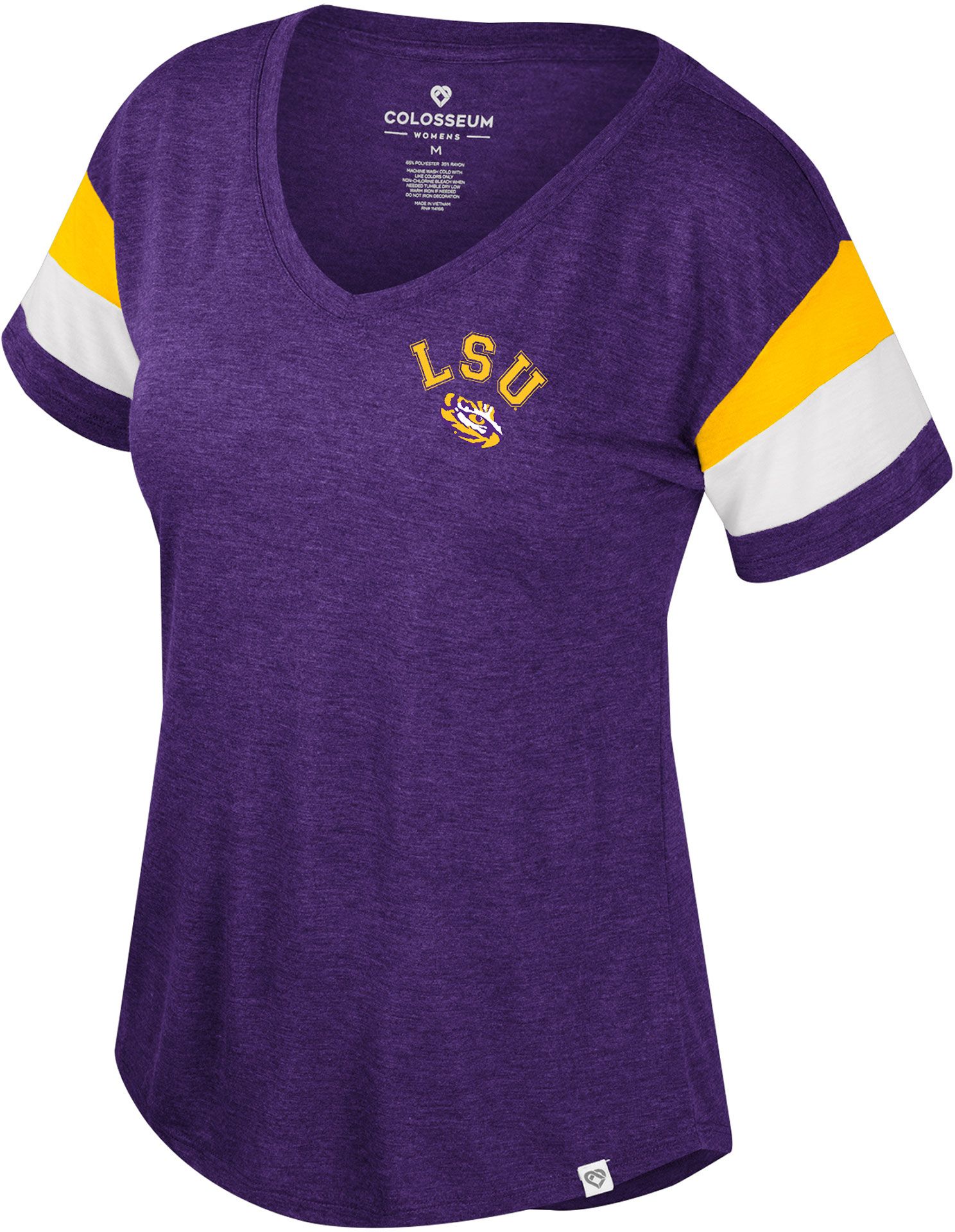 Colosseum Women's LSU Tigers Purple Delacroix T-Shirt