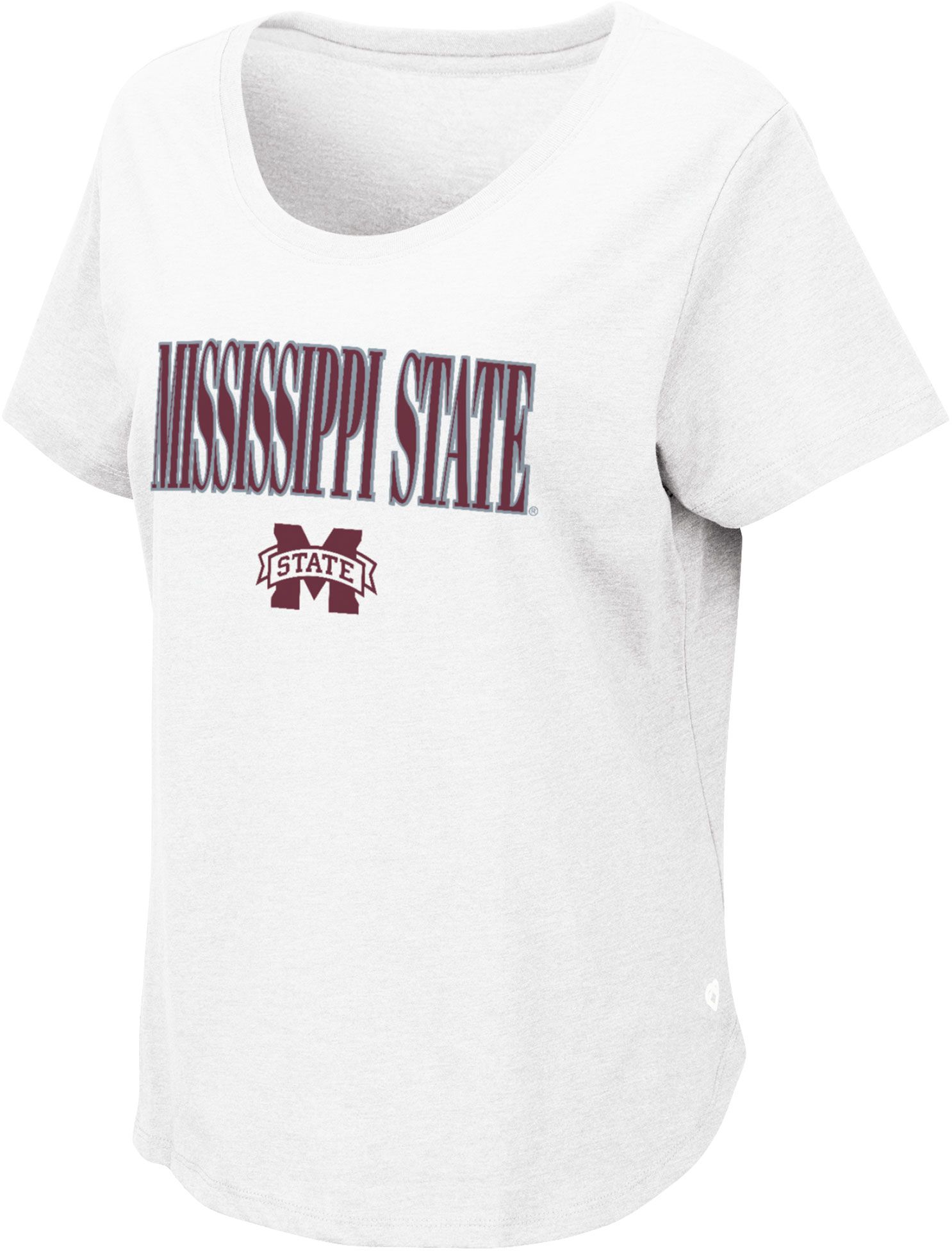 Colosseum Women's Mississippi State Bulldogs White T-Shirt