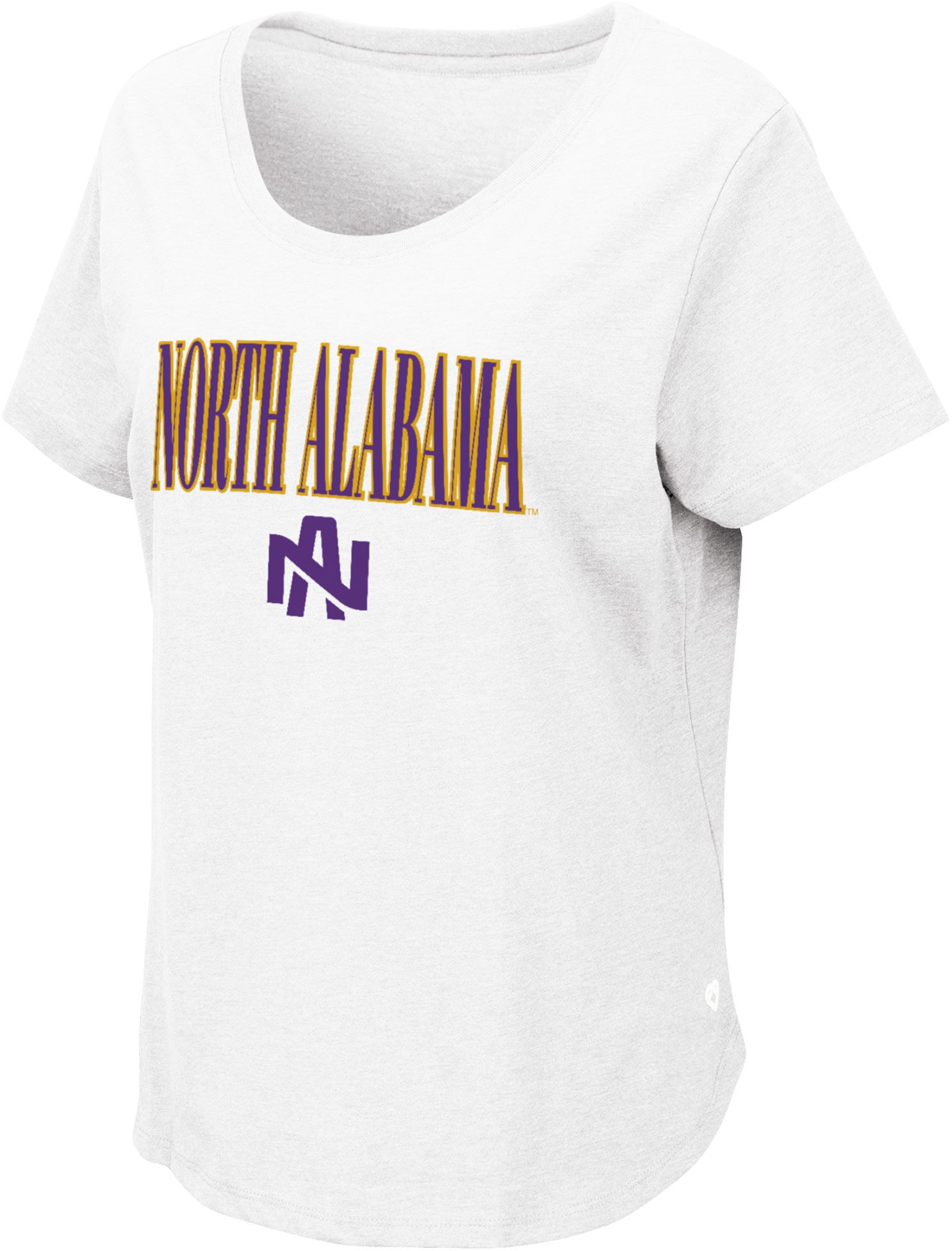 Colosseum Women's North Alabama Lions White T-Shirt