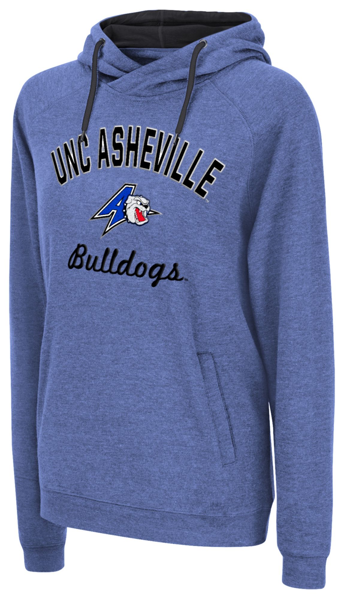 Colosseum Women's UNC Asheville Bulldogs Royal Pullover Hoodie