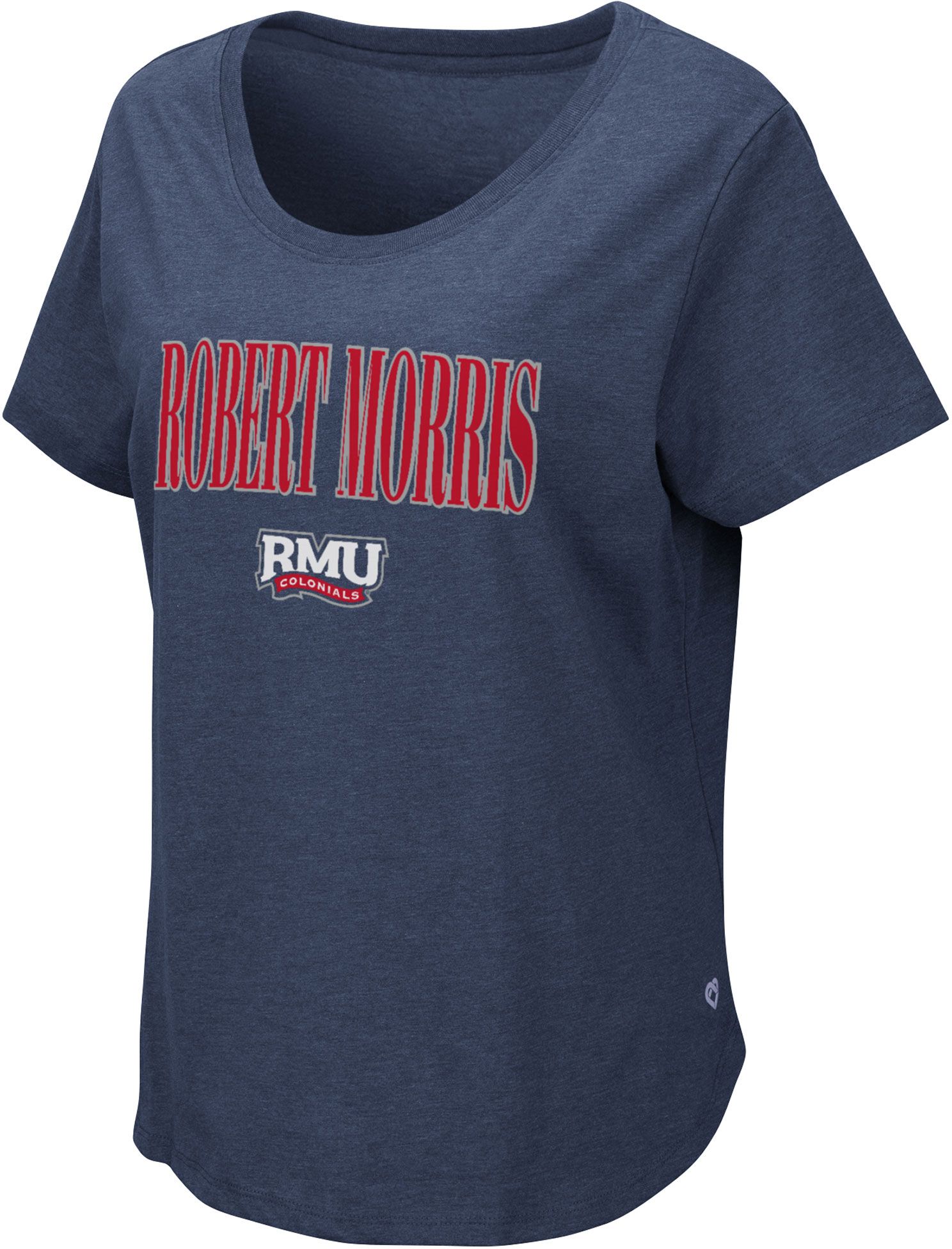 Colosseum Women's Robert Morris Colonials Navy T-Shirt