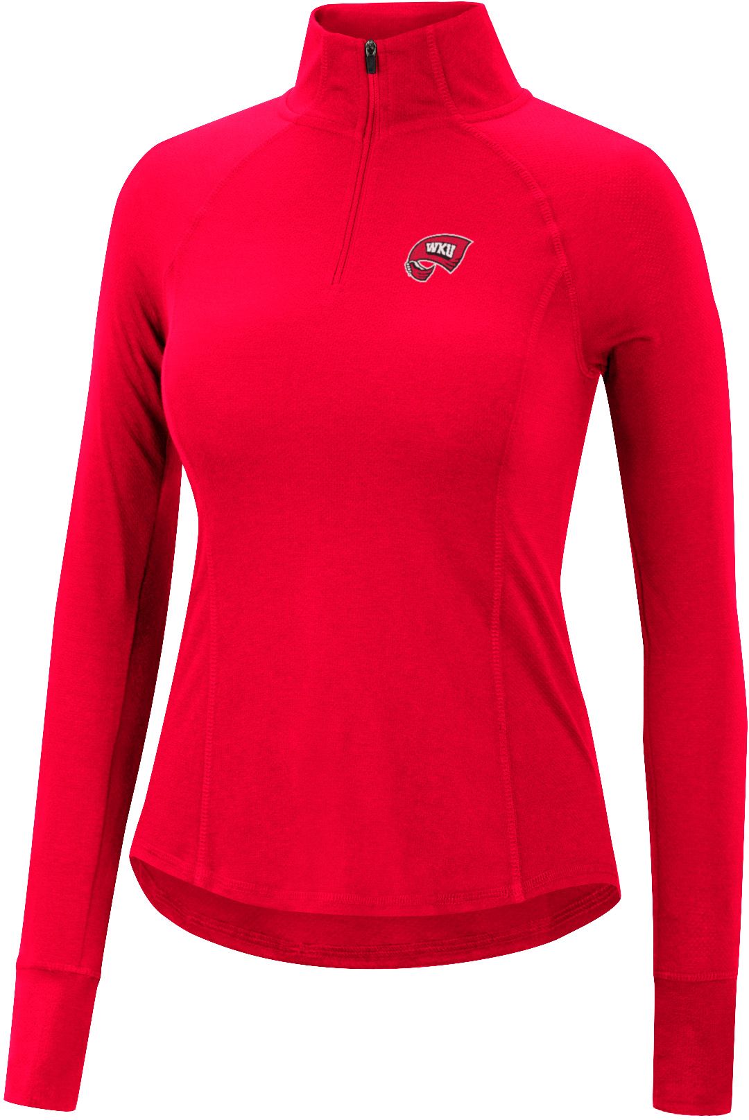 Colosseum Women's Western Kentucky Hilltoppers Red 1/4 Zip