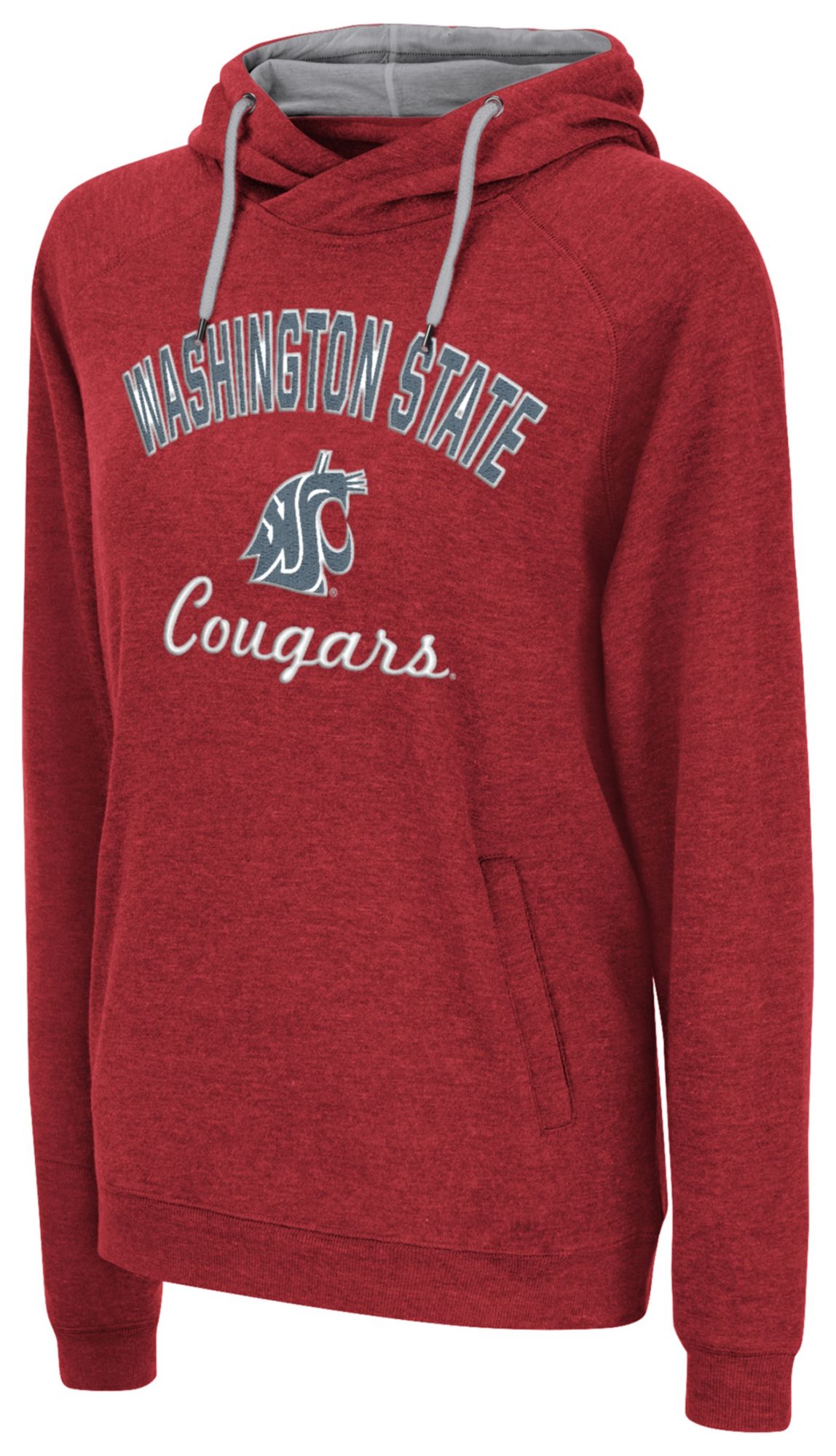 Colosseum Women's Washington State Cougars Cardinal Pullover Hoodie
