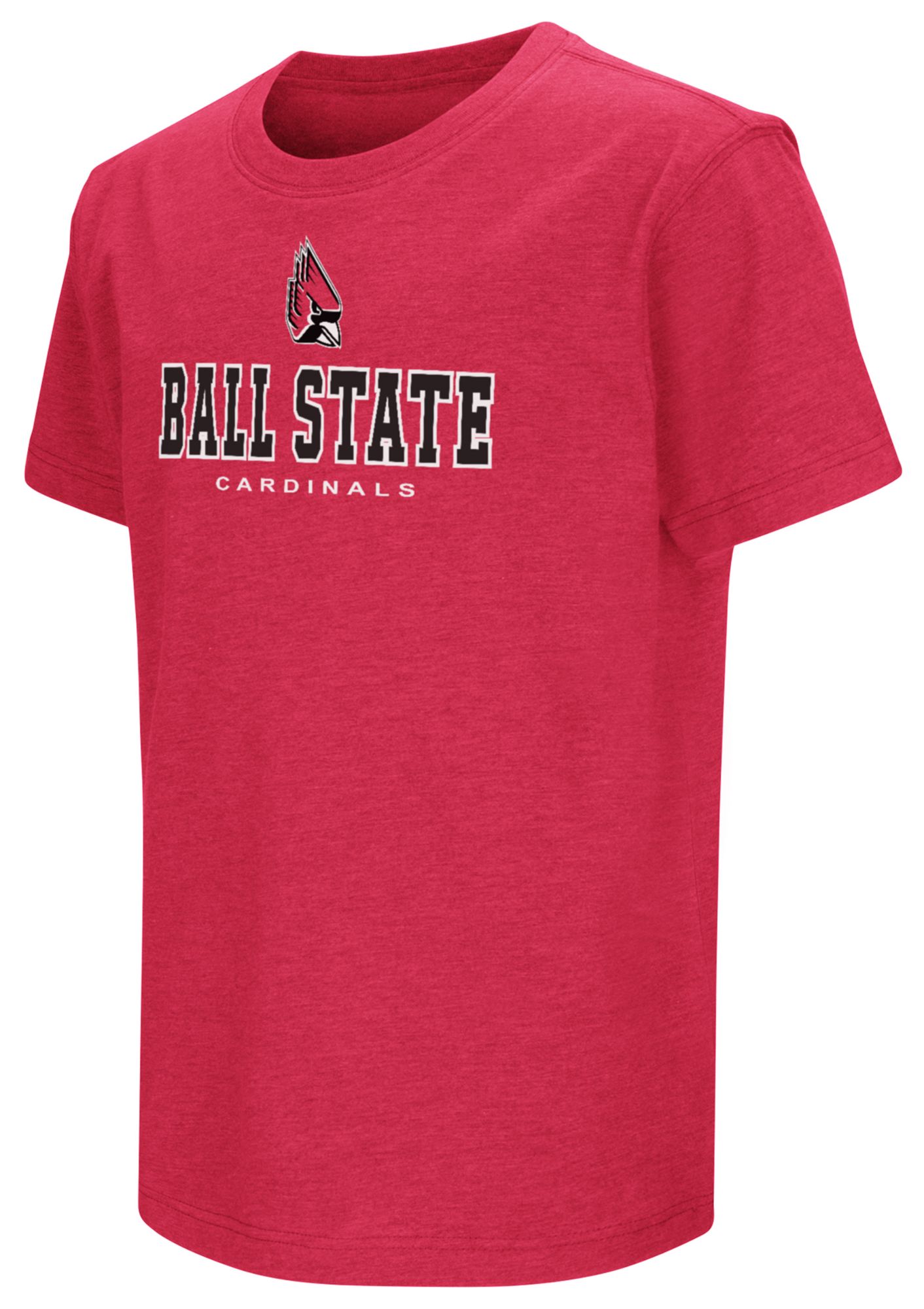 Colosseum Youth Ball State Cardinals Red T-Shirt