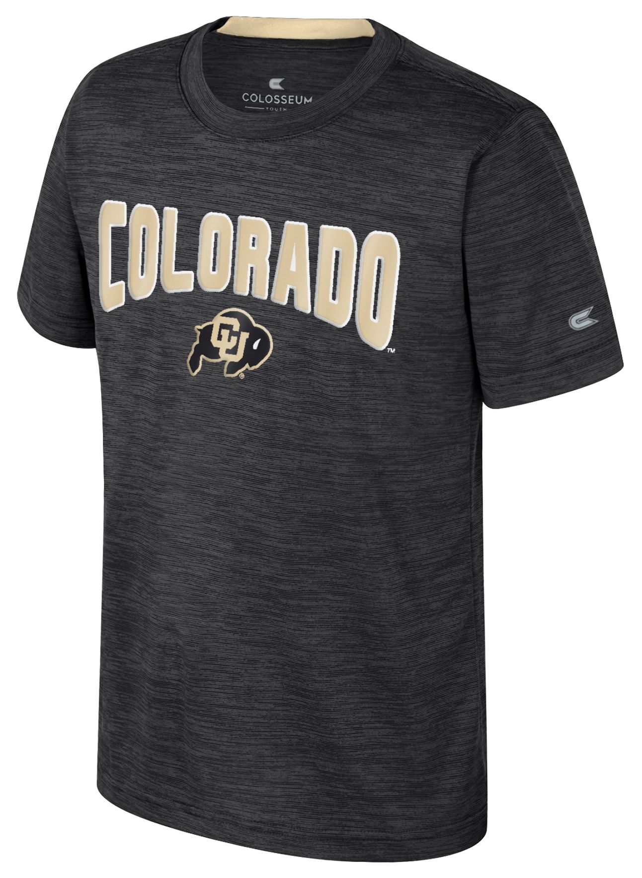 Colosseum Youth Colorado Buffaloes Black Rylos T-Shirt