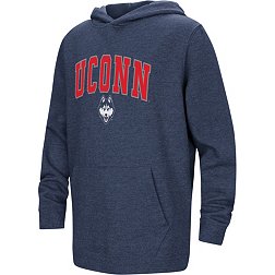 Colosseum Youth Connecticut Huskies Navy Pullover Hoodie