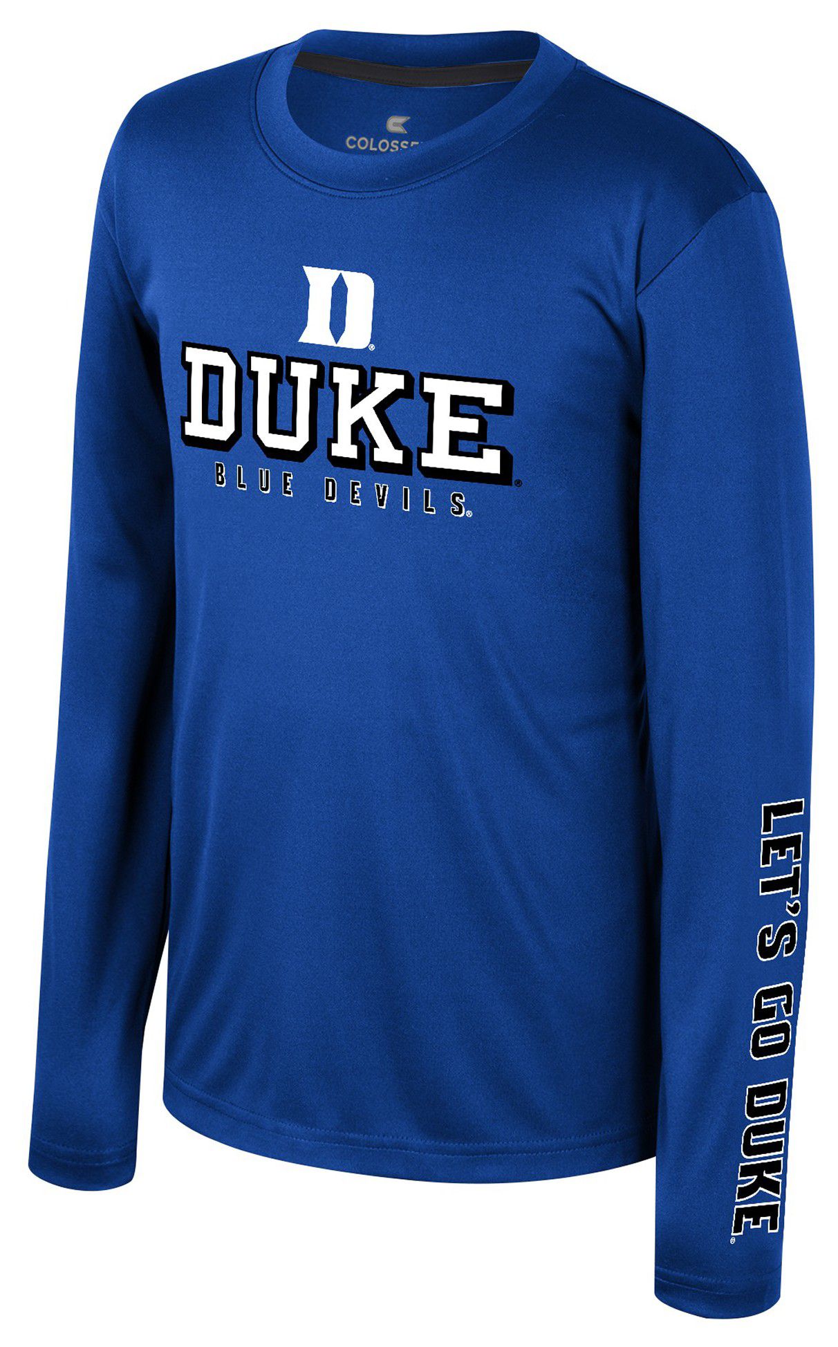 Colosseum Youth Duke Blue Devils Royal Armada Long Sleeve T-Shirt